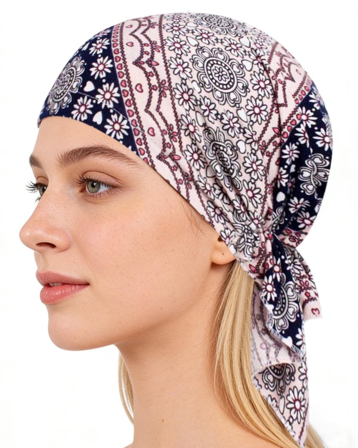 Bwecuy Kopftuch Bandana Damen, Piratenkopftuch, Unter dem Helm, Fahrrad Kopftuch, (Piratentuch für Damen und Herren, Outdoor-Aktivitäten, Totenkopfmütz), für Sommer Outdoor, Sport, Reiten, Laufen