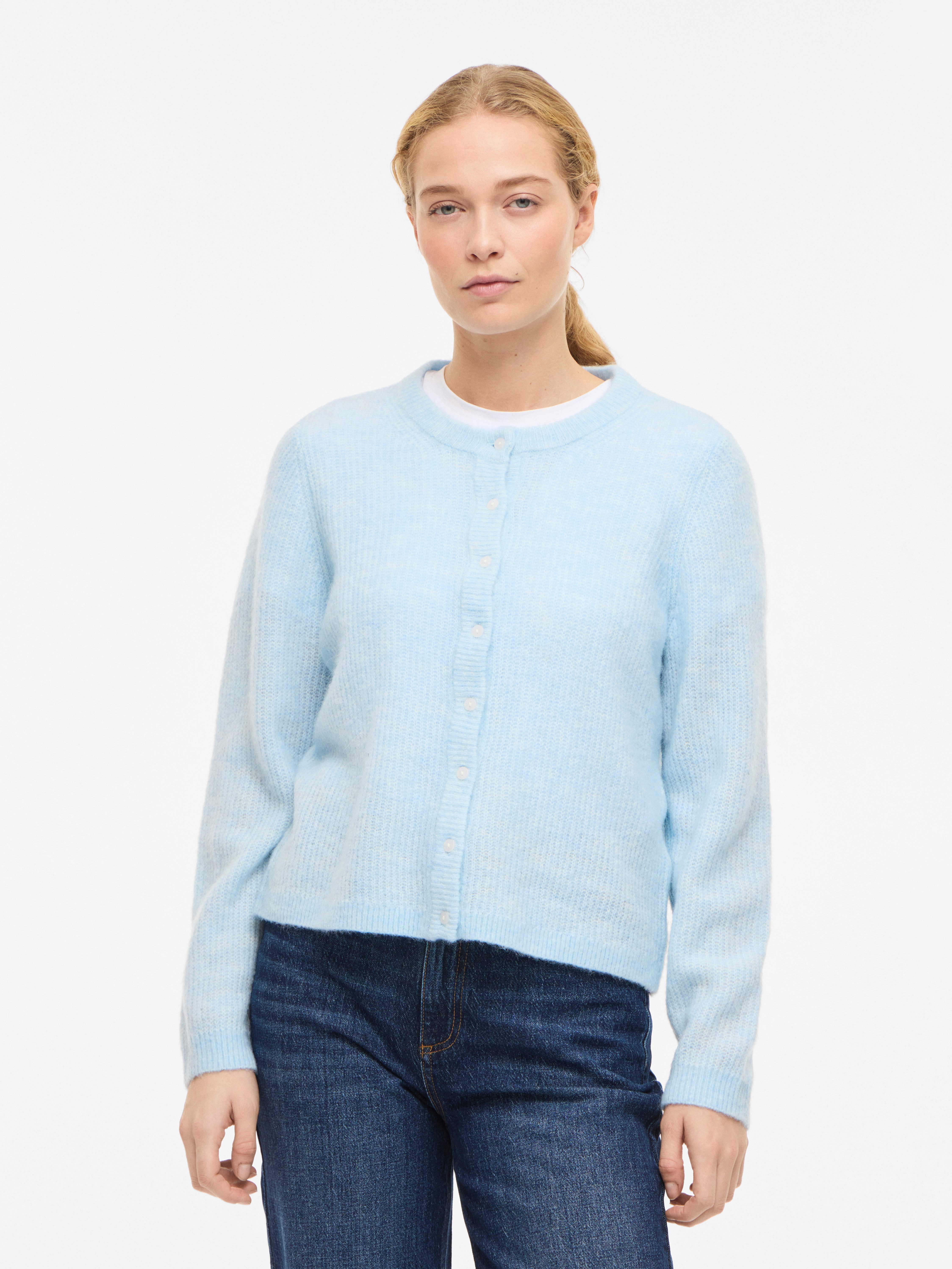 Vila Strickjacke VILORY O-NECK L/S KNIT CARDIGAN-NOOS günstig online kaufen