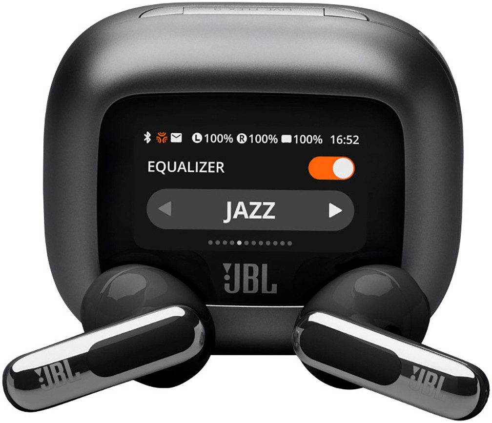 JBL LIVE FLEX 3 wireless In-Ear-Kopfhörer (Adaptive Noise-Cancelling, Hi-Res, Multi-Point-Verbindung, A2DP Bluetooth, True Adaptive Noise Cancelling, IP54, Personi-Fi 3.0)