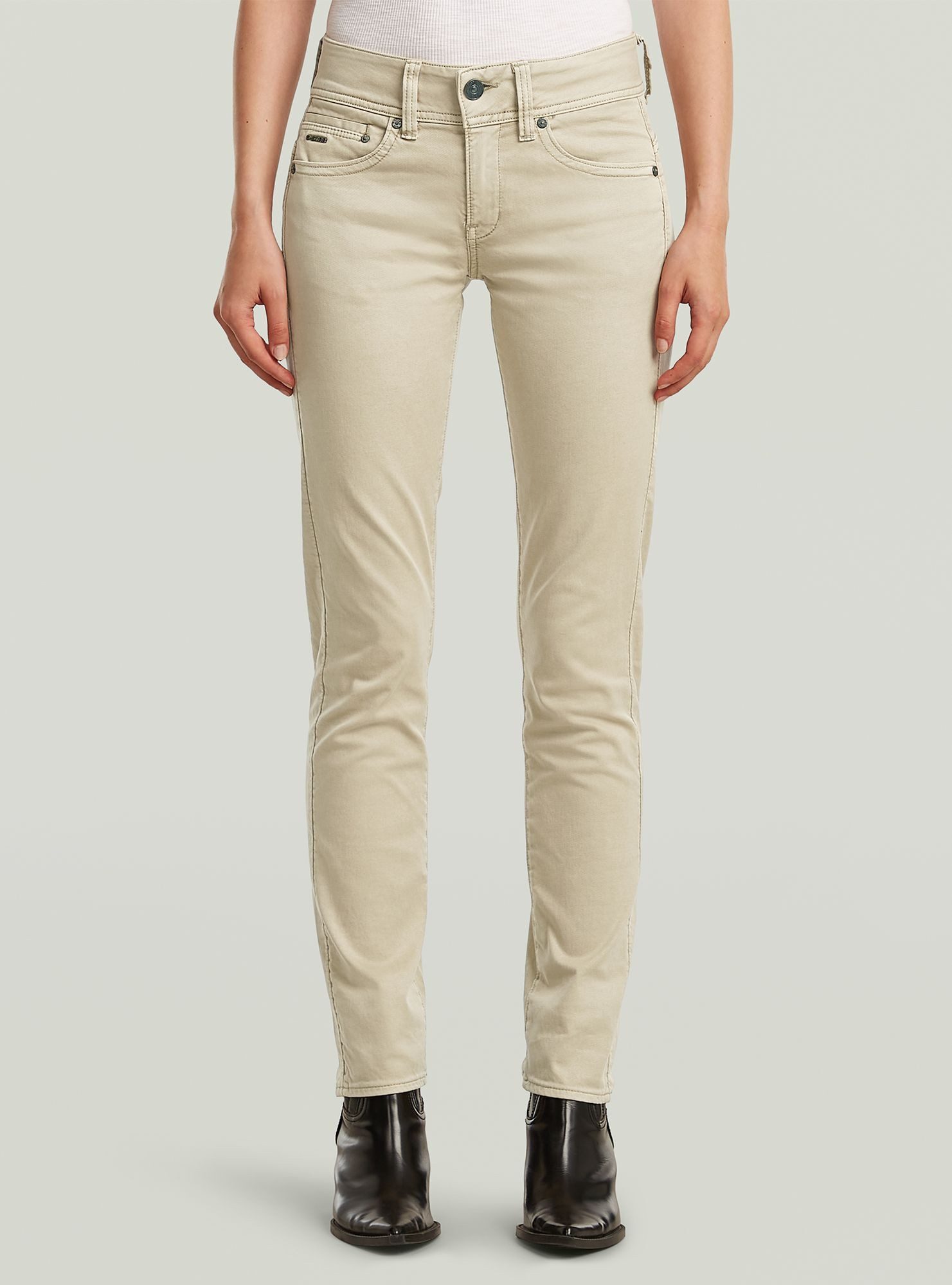 G-STAR Chinohose Midge Slim Straight Chino günstig online kaufen