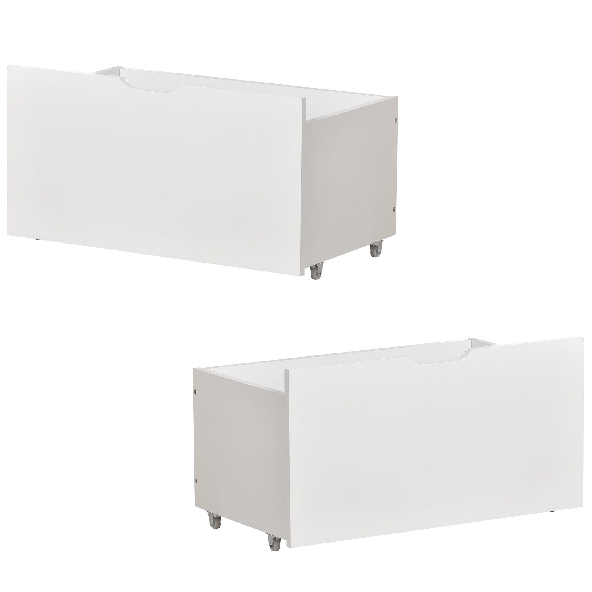 EXTSUD Schubladenmatte 2er-Set für Kinderbett – extra Stauraum (2 St)