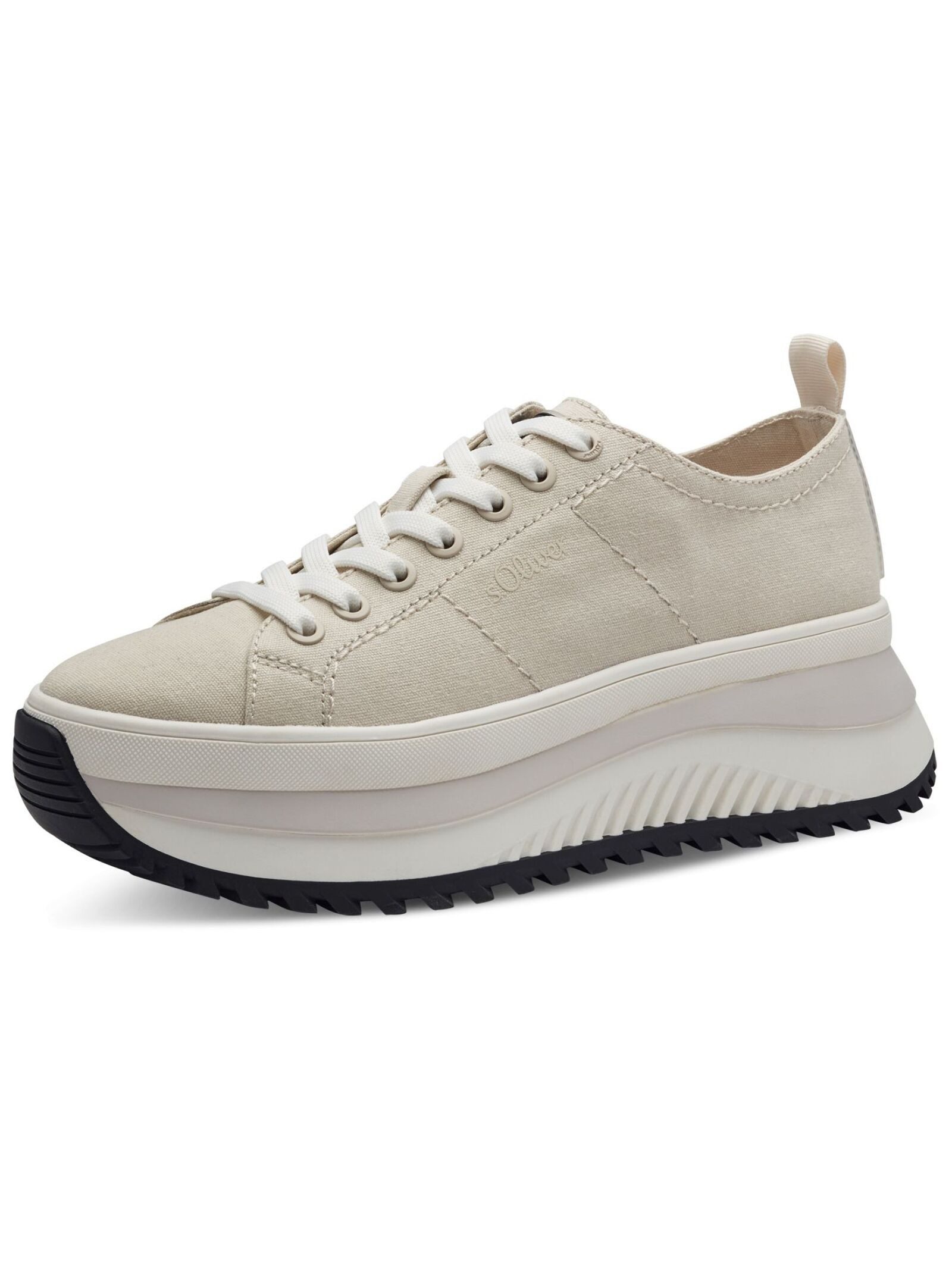 s.Oliver Sneaker Textil Plateausneaker