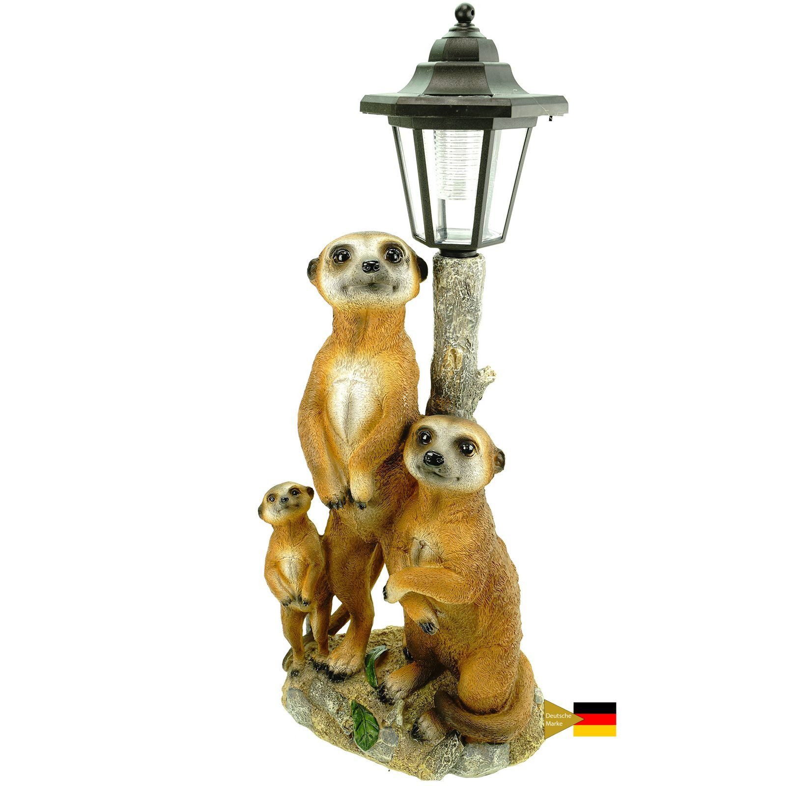 Kremers Schatzkiste Gartenfigur Erdmännchen Familie mit günstig online kaufen