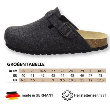 AFS-Schuhe 36900 Hausschuh für Herren aus Filz, Made in Germany