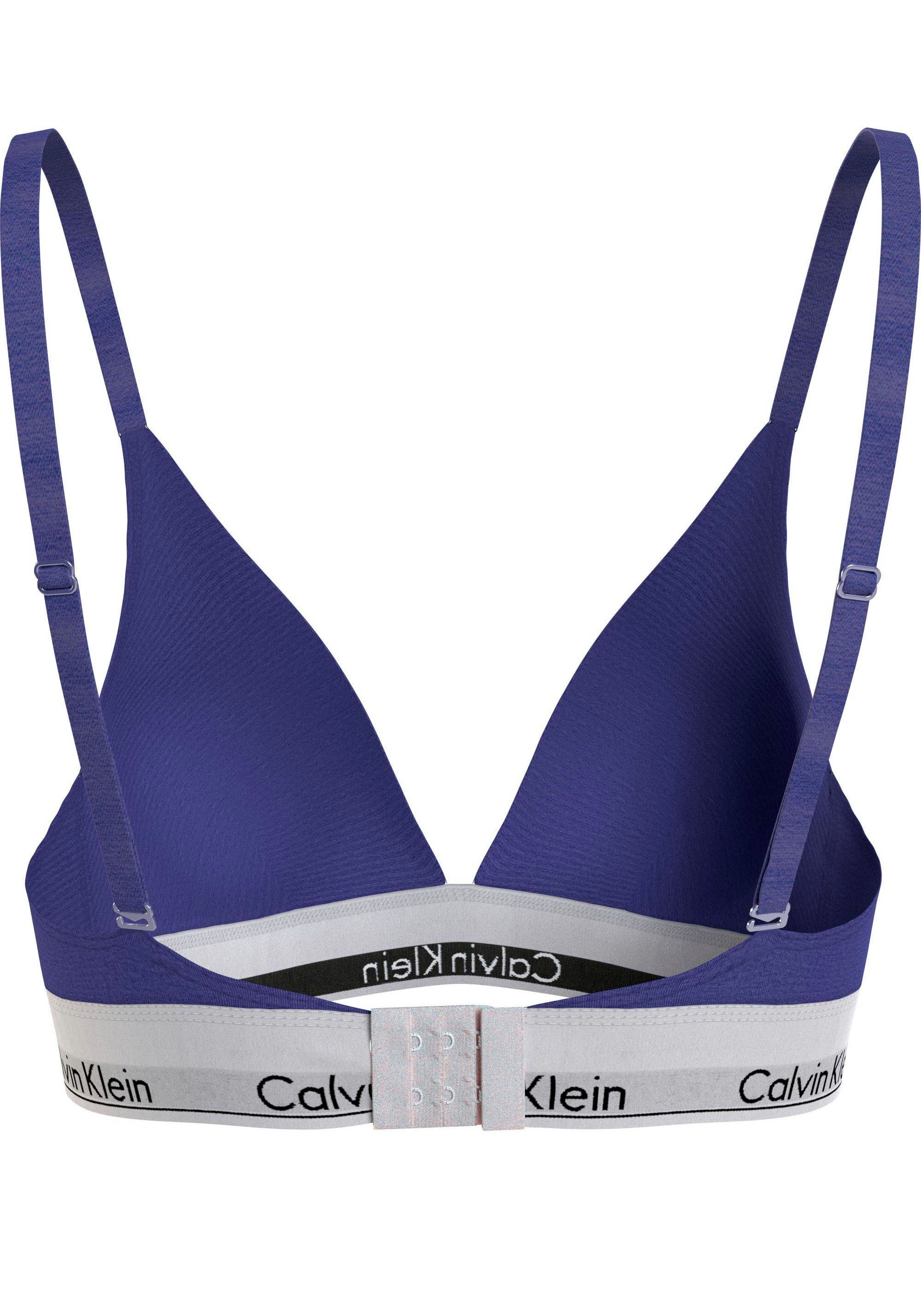 Calvin Klein Underwear Triangel-BH LGHT LINED TRIANGLE mit CK-Logo am Bund | Triangel-BHs