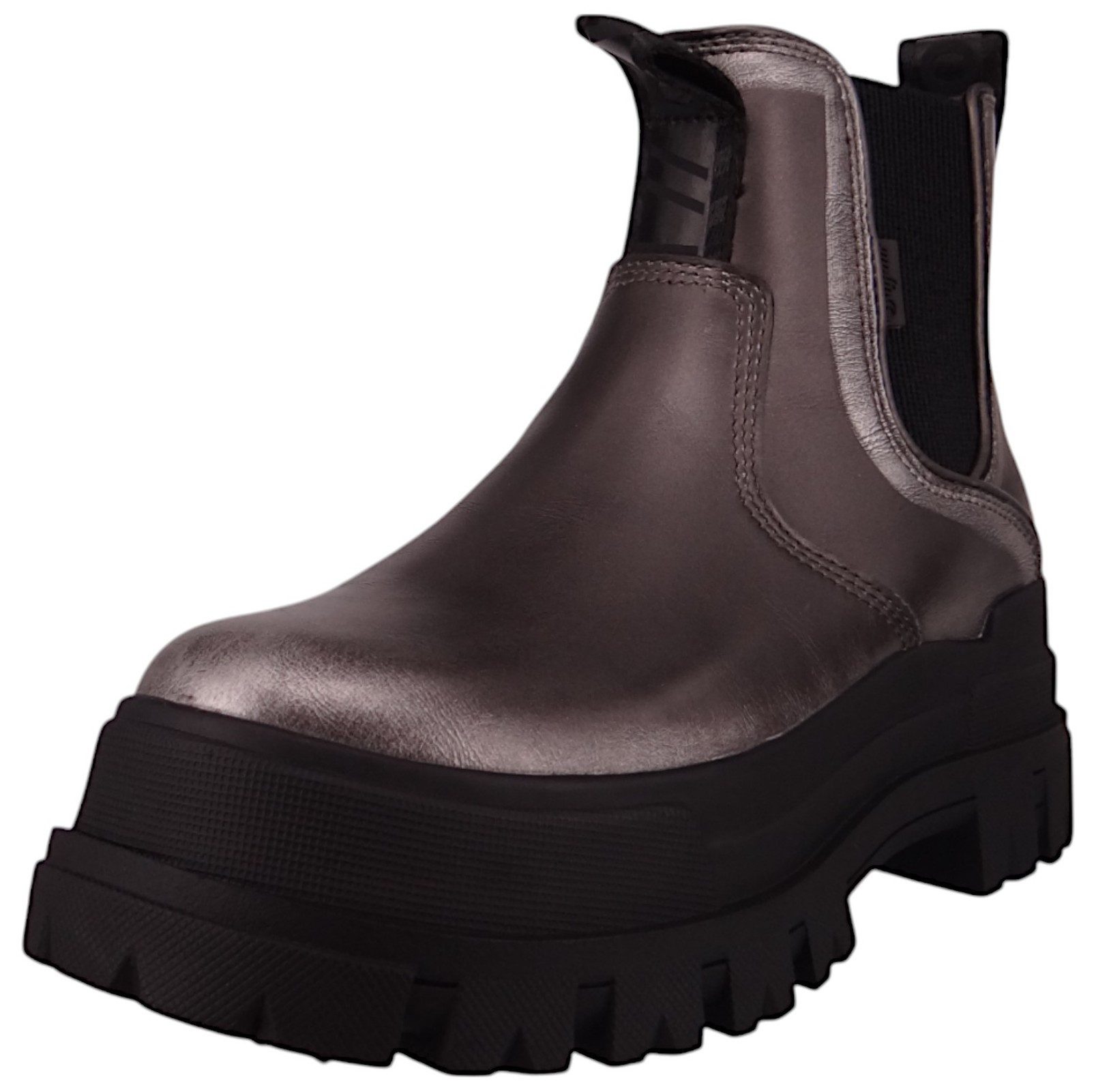 Buffalo 1270111 Aspha Chelsea VNTG Pewter/Black Stiefelette