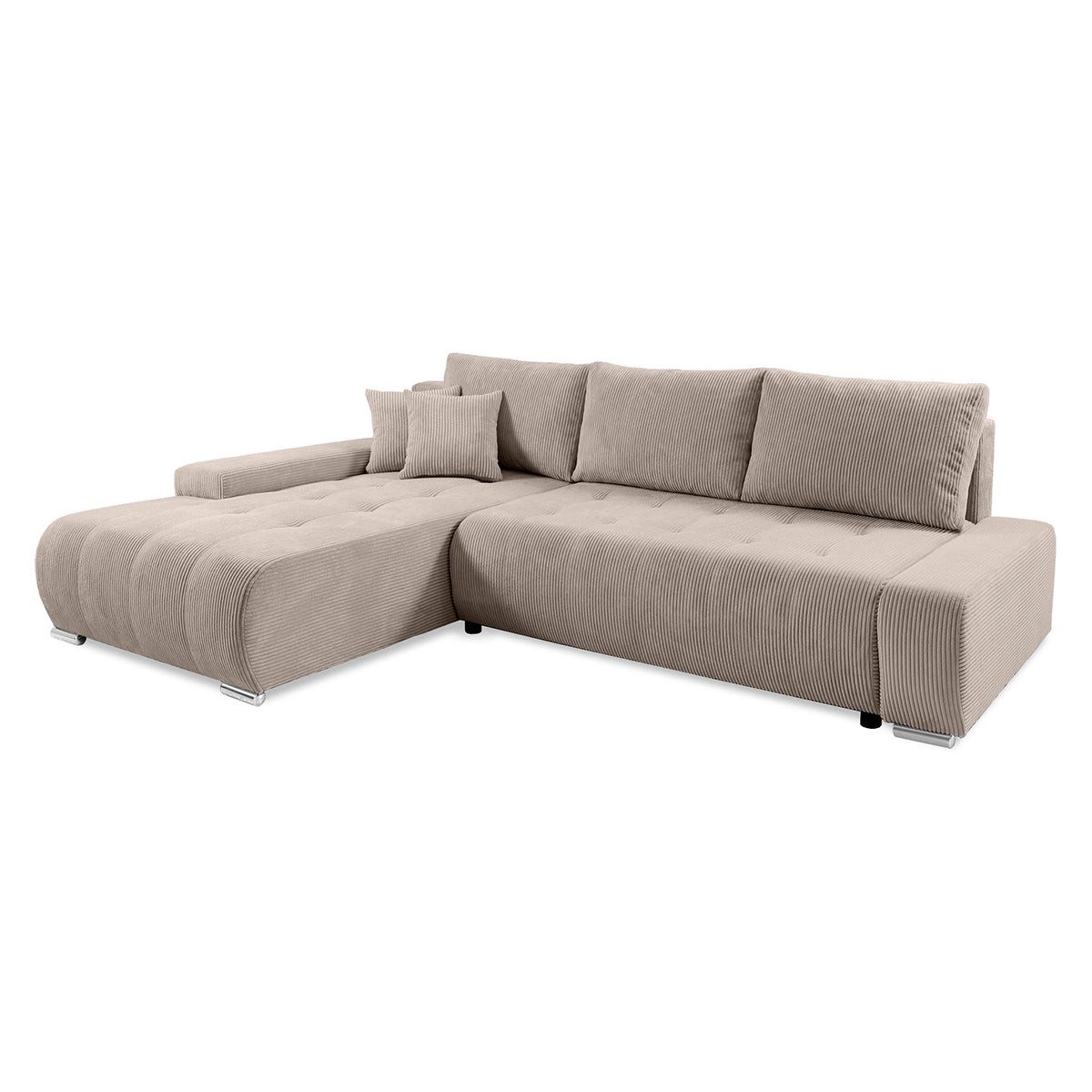 Petits-meubles 4-Sitzer Jonas, mit Schlaffunktion und Bettkasten