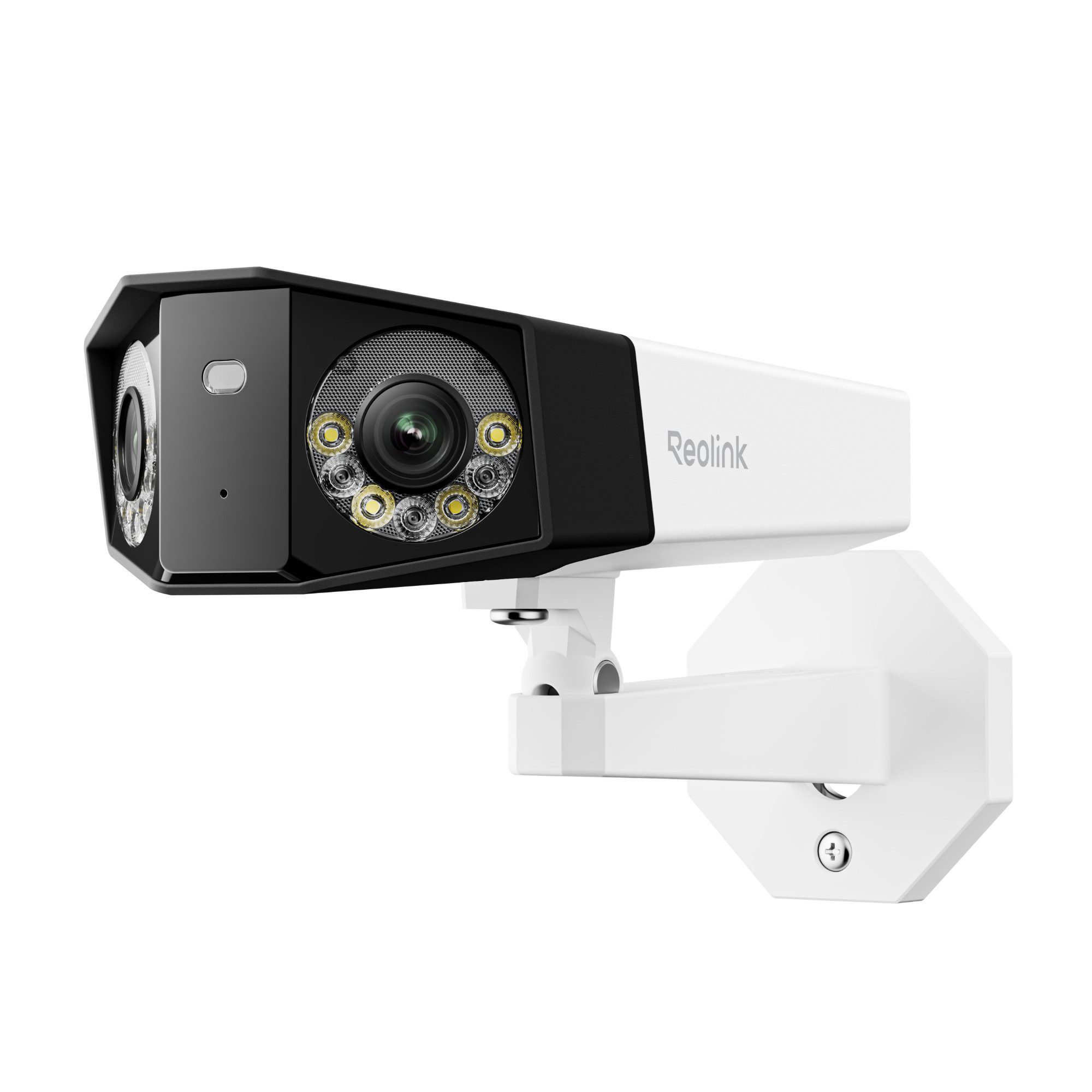 Reolink Überwachungskamera Duo 8MP Smarte PoE (Outdoor, Set, Dual-Lens, 180° Sichtwinkel, Person/Fahrzeug/Tier-Erkennung, Farb-Nachtsicht, Zwei-Wege-Audio, Wasserdicht) von Reolink