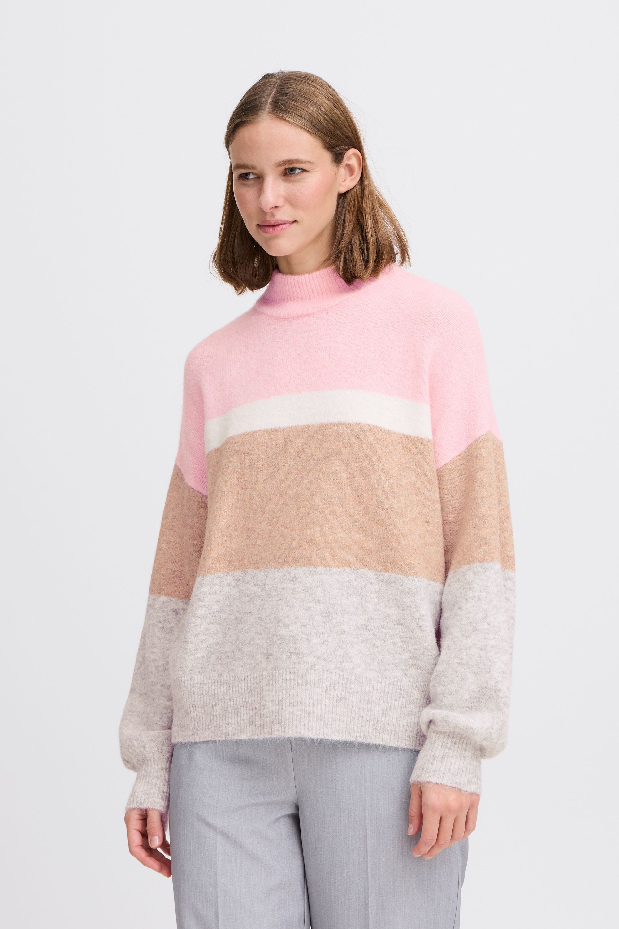 Rollkragenpullover BYOMEA STRIPED JUMPER 2 -