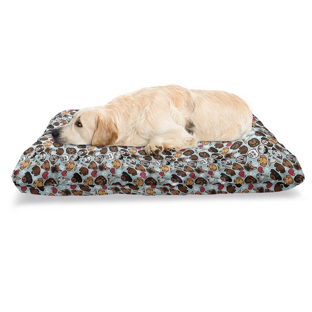 Abakuhaus Hundematratze „beissfestes Kissen für Hunde und Katzen mit abnehmbaren Bezug“, Hundeliebhaber Canine Rassen Liebe