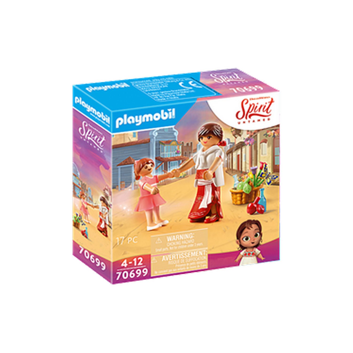 Playmobil® Klein Lucky & Mama Milagro Konstruktions-Spielset, (Klein Lucky & Mama Milagro), Made in Europe