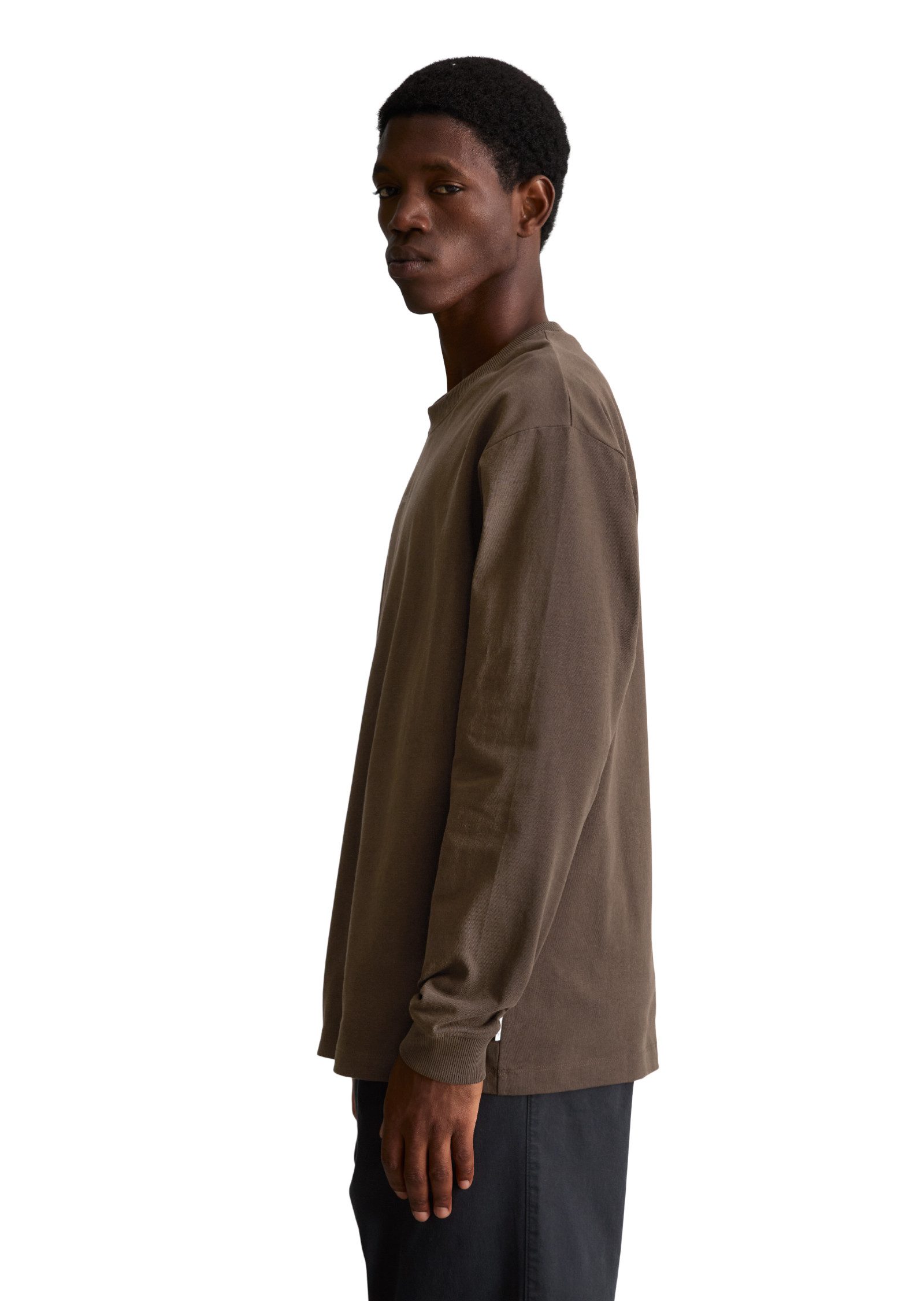 Marc O'Polo DENIM Langarmshirt aus Bio-Baumwolle – Bild 2 von 5