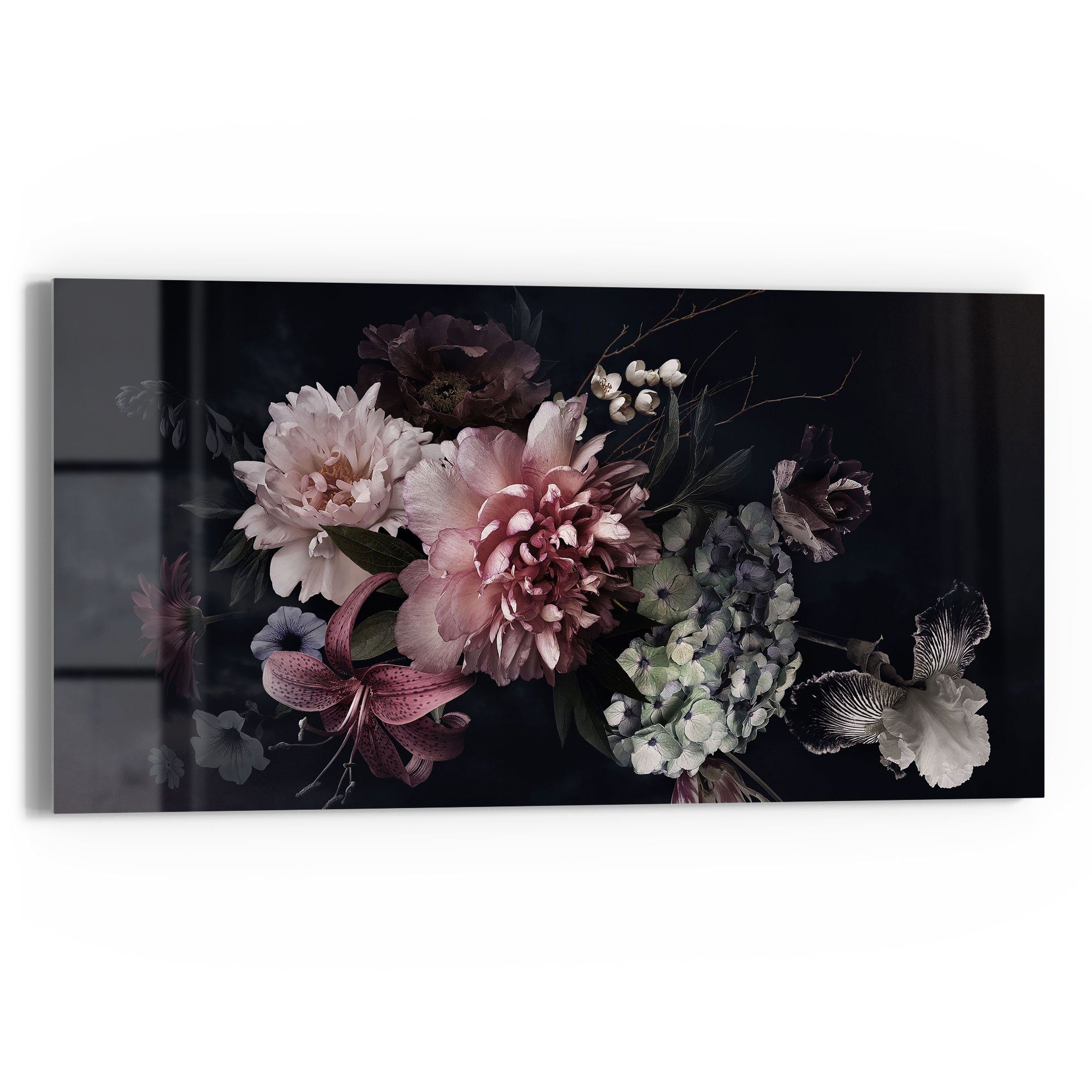 DEQORI Glasbild 'Blühende Pracht', 'Blühende Pracht', günstig online kaufen