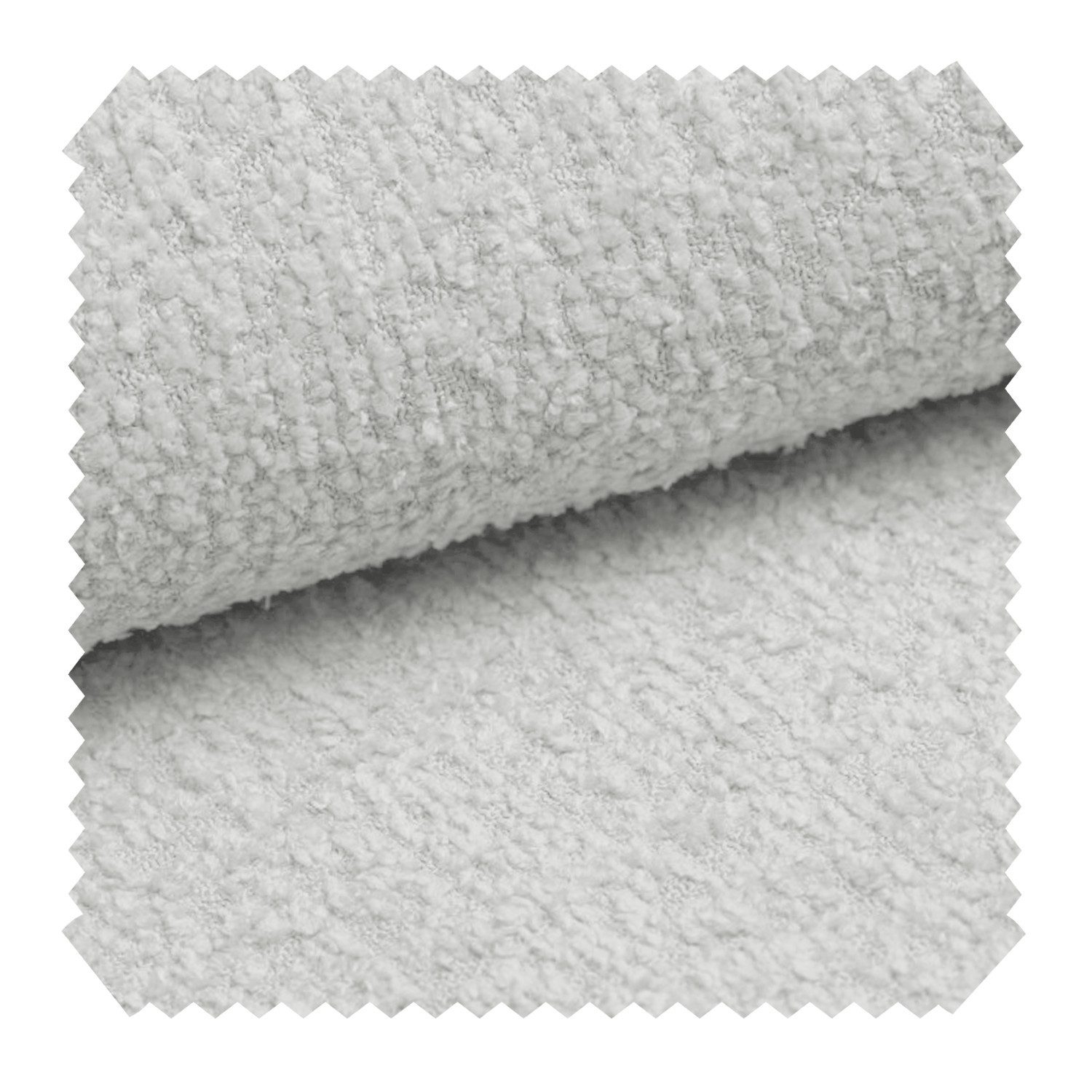 novely® Stoff ABEL - Bouclé-Polsterstoff - Schwer Entzündbarer Möbelstoff, 90% Recyceltes Polyester, Schwer Entzündbar, Meterware, 1lfm