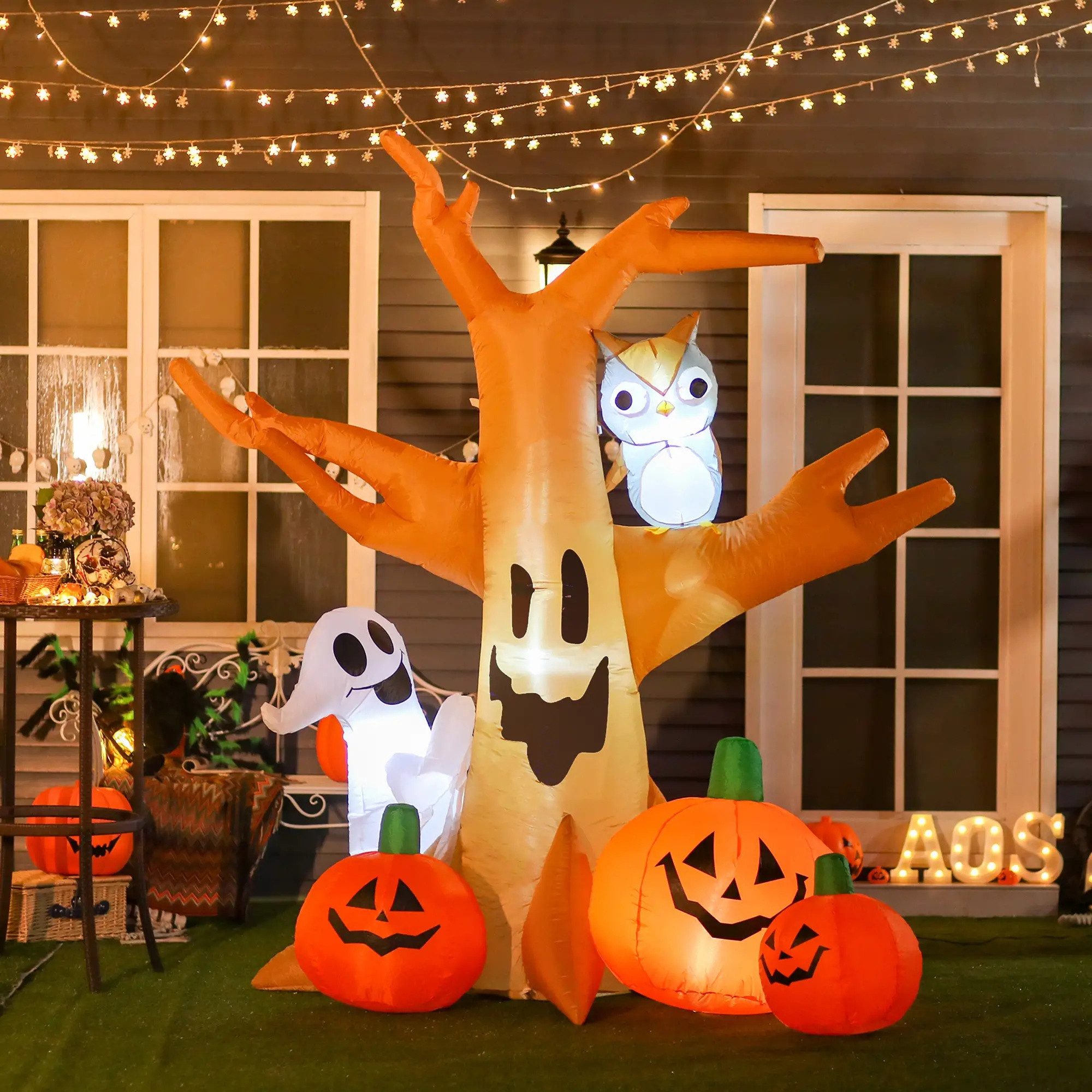 BlingBin LED-Dekofigur Halloween Aufblasbare Deko mit günstig online kaufen