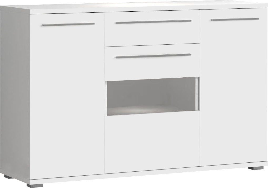 Places of Style Kommode Piano (H/B/T): 97,4/150/45,2cm), UV lackiert, Soft-Close Funktion