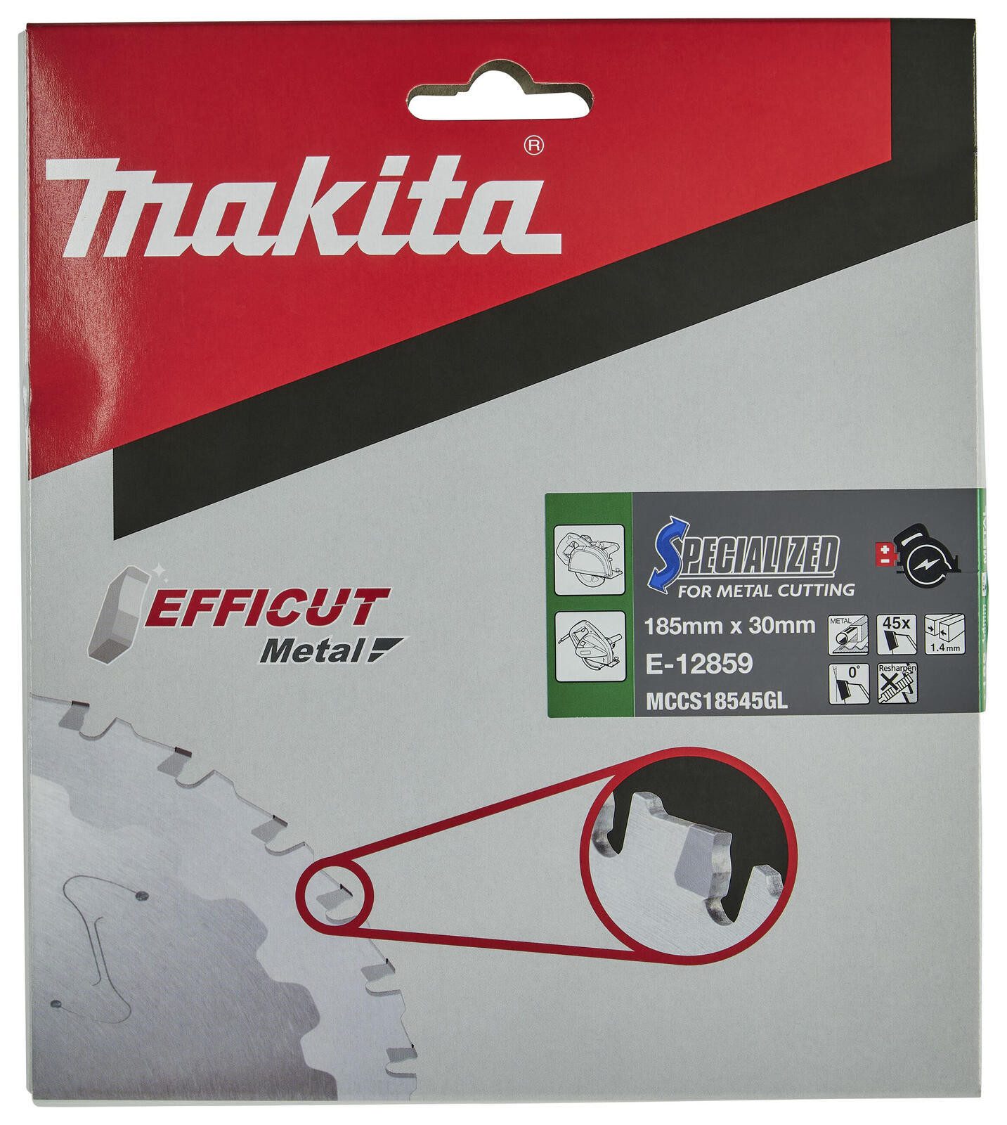 Makita Sägeblatt makita EFFICUT Sägeb185x30x45Z