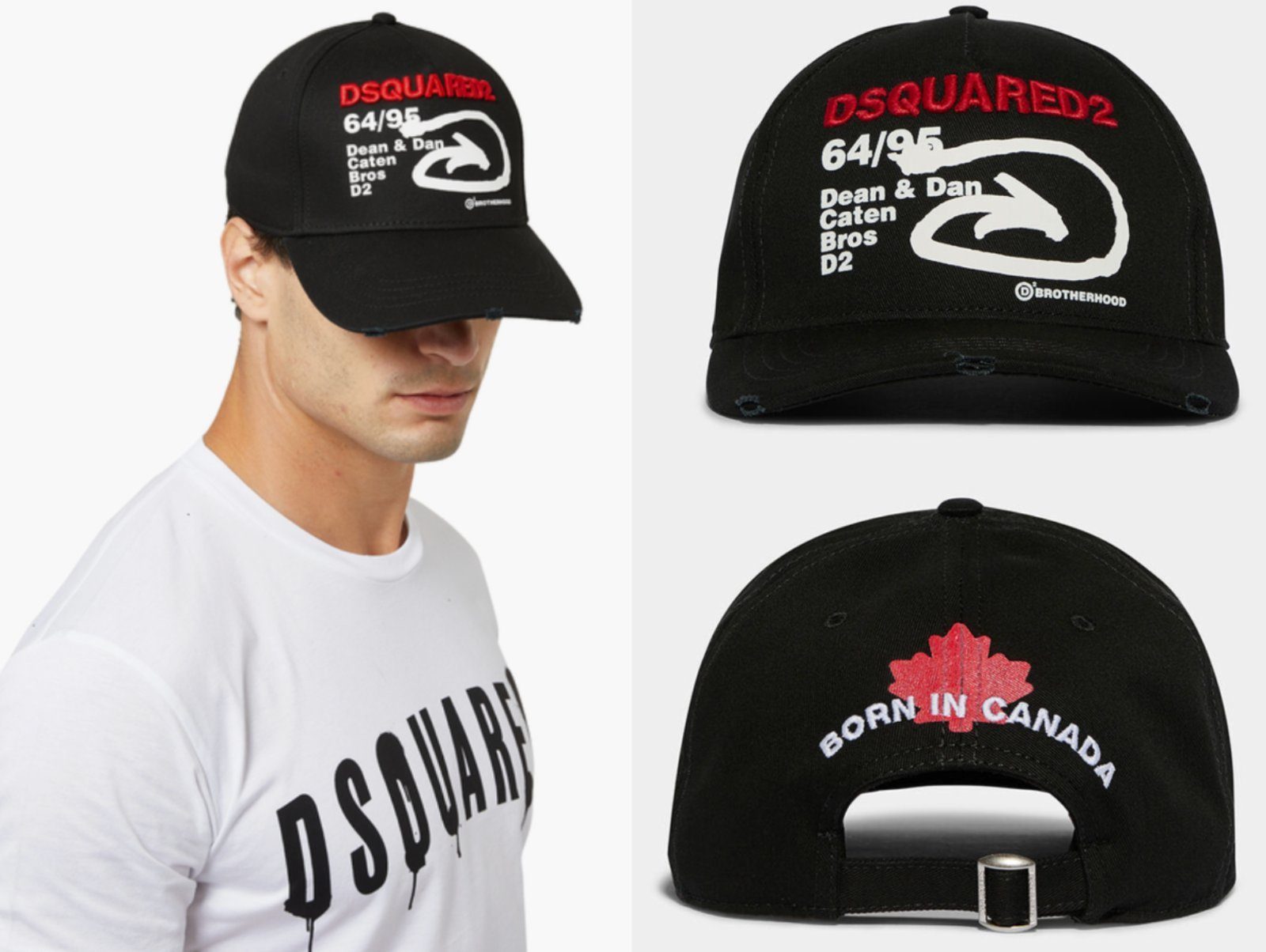 Dsquared2 Dsquared2-Cap-273-Schwarz Cap Baseball