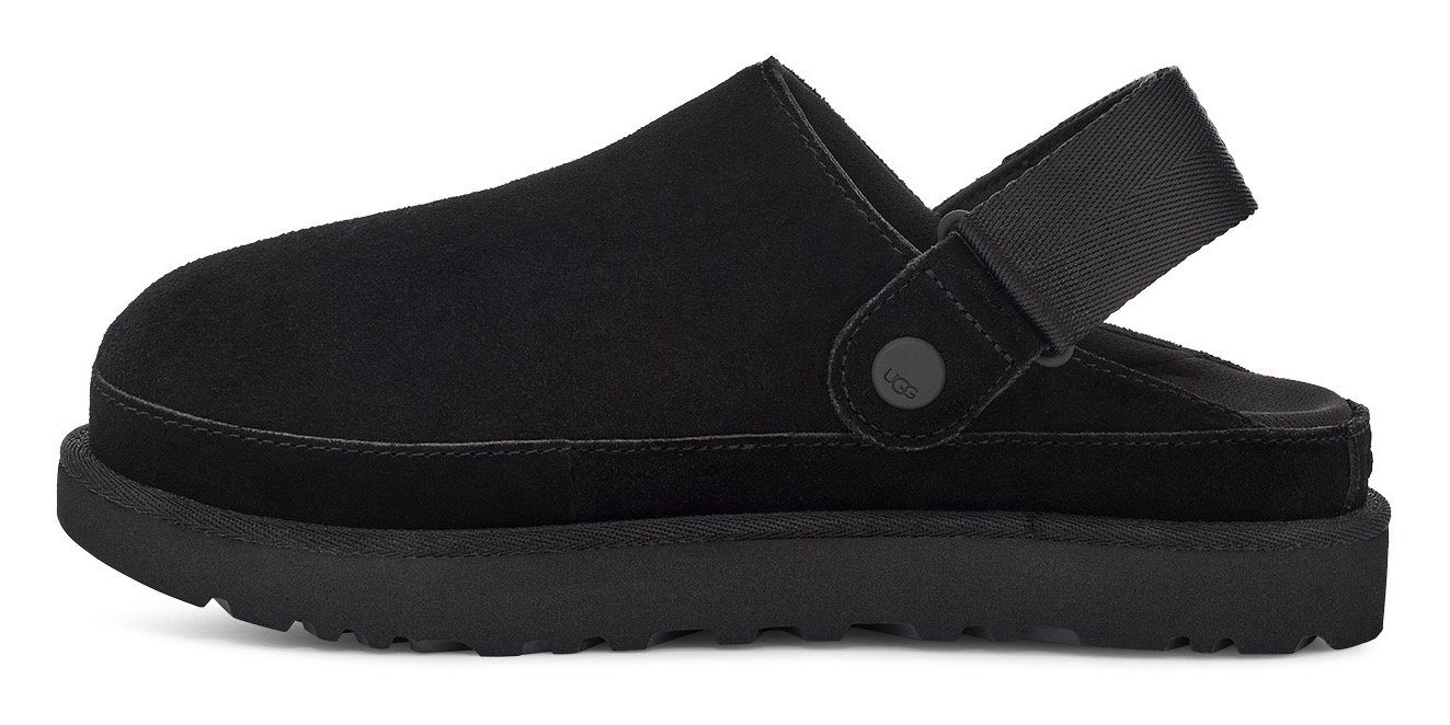UGG Unisex W GOLDENSTAR CLOG Clog Homeslippers, Plateauschuh, Mule mit schwenkbarem Fersenriemen – Bild 4 von 5