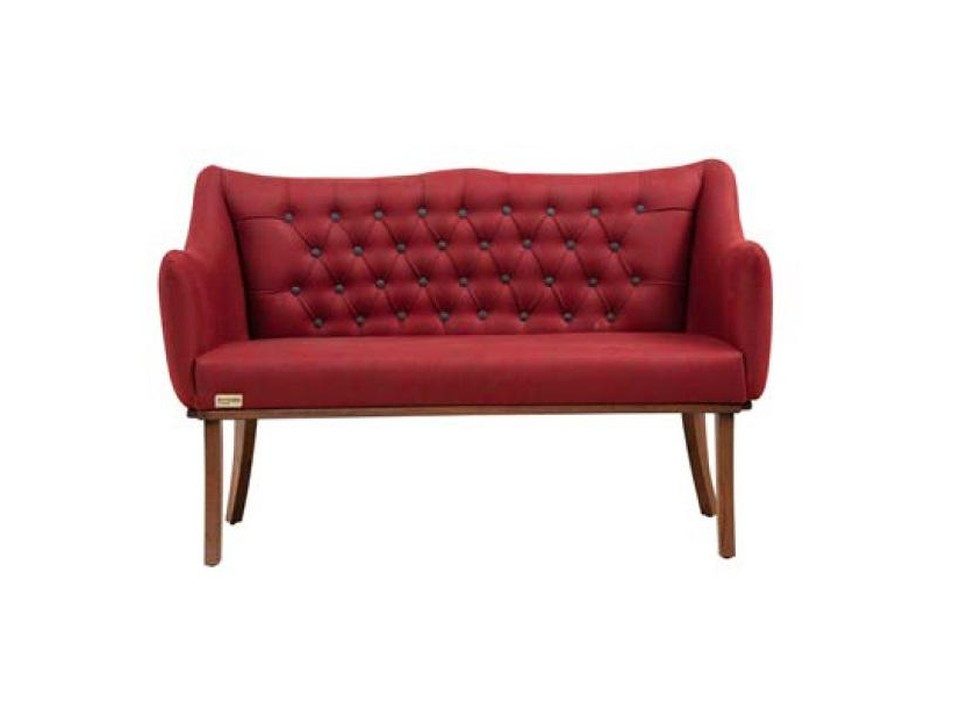 Xlmoebel Bank Holz in Naturfarben – Robustes, elegantes Design (1-St), Made in Europa
