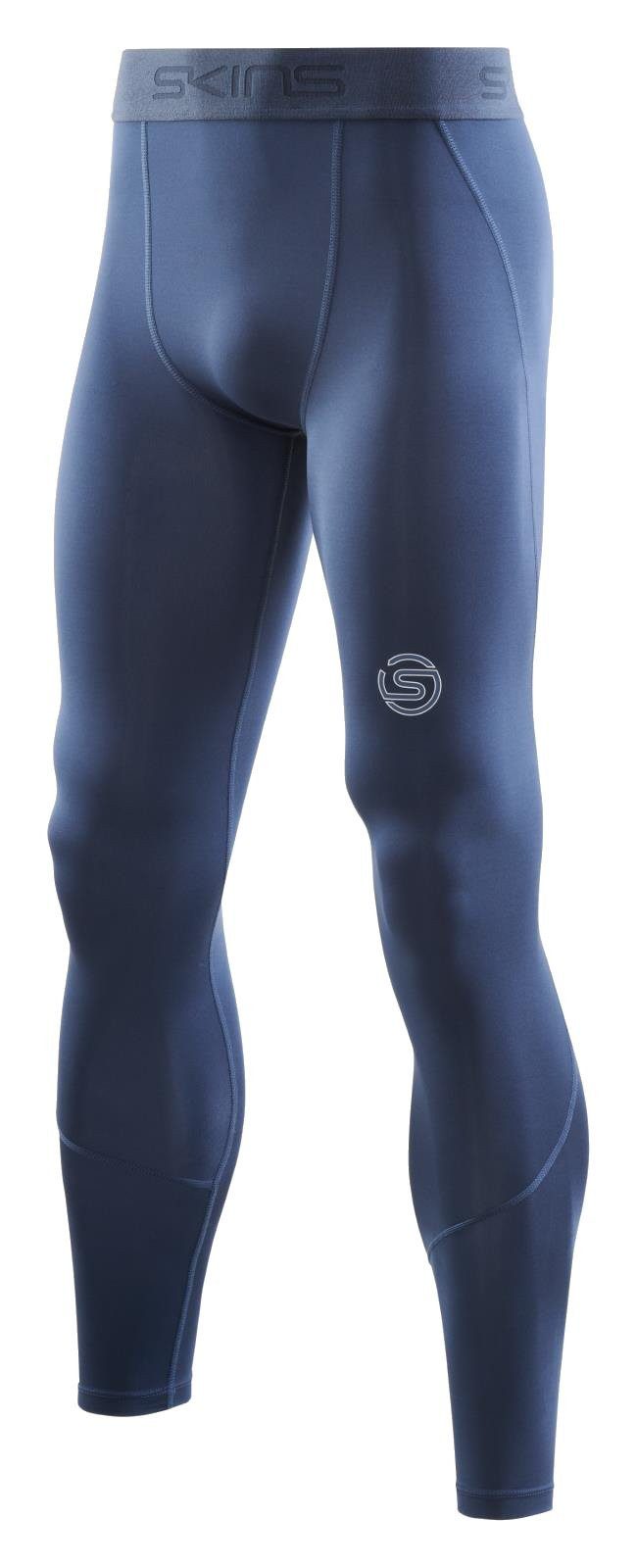 Funktionshose 2-Series Tight Long (enganliegend, Kompression) navyblau Herren