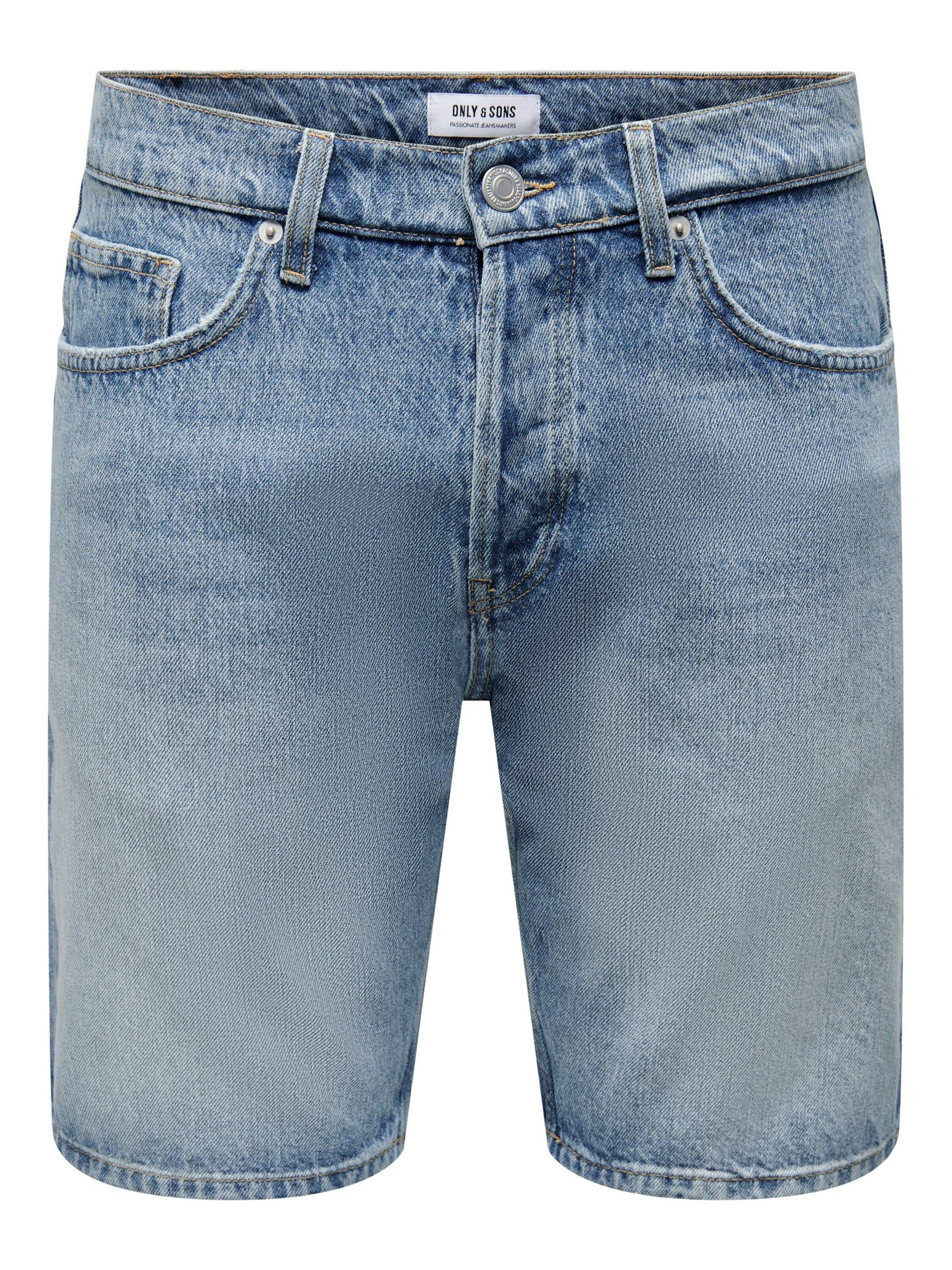 ONLY & SONS Jeansshorts Denim Midi günstig online kaufen