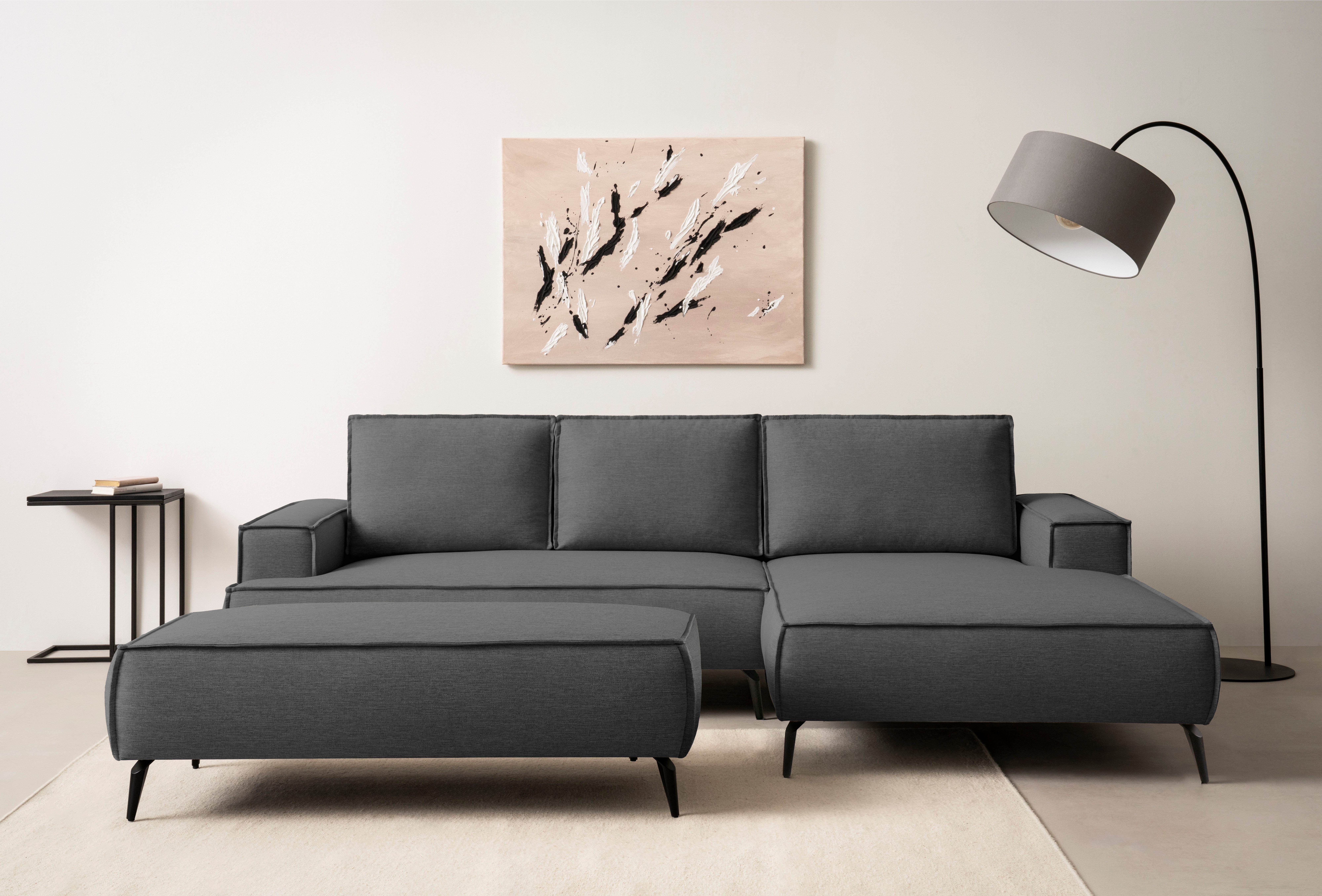 OTTO home Sitzgruppe TVINNU, (Set), Set, stellbar zum Schlafsofa (Krokodilverbinder)