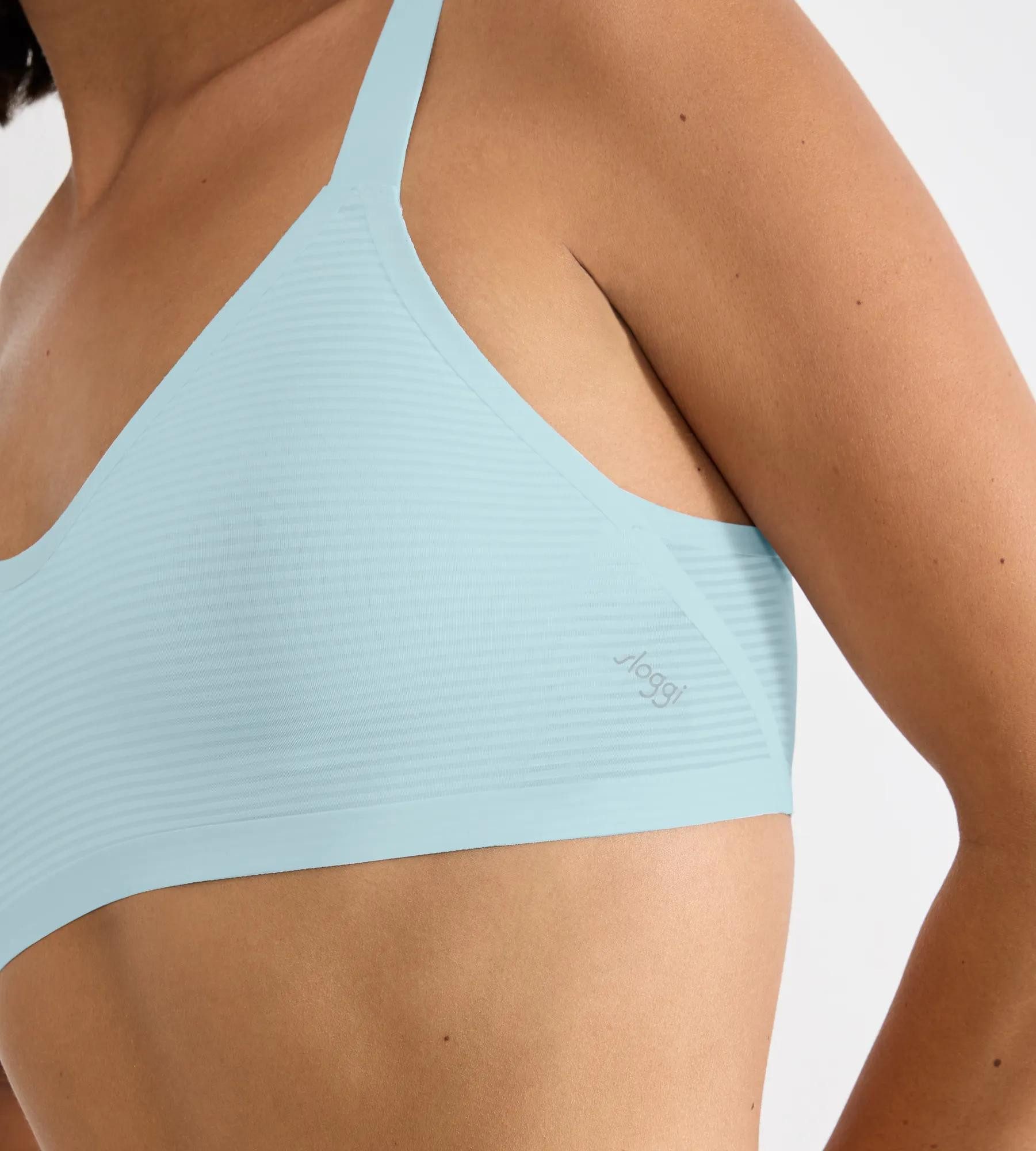 sloggi Bralette ZERO Feel Air atmungskativ, semi-transparenter Look, doppellagig ohne Pads