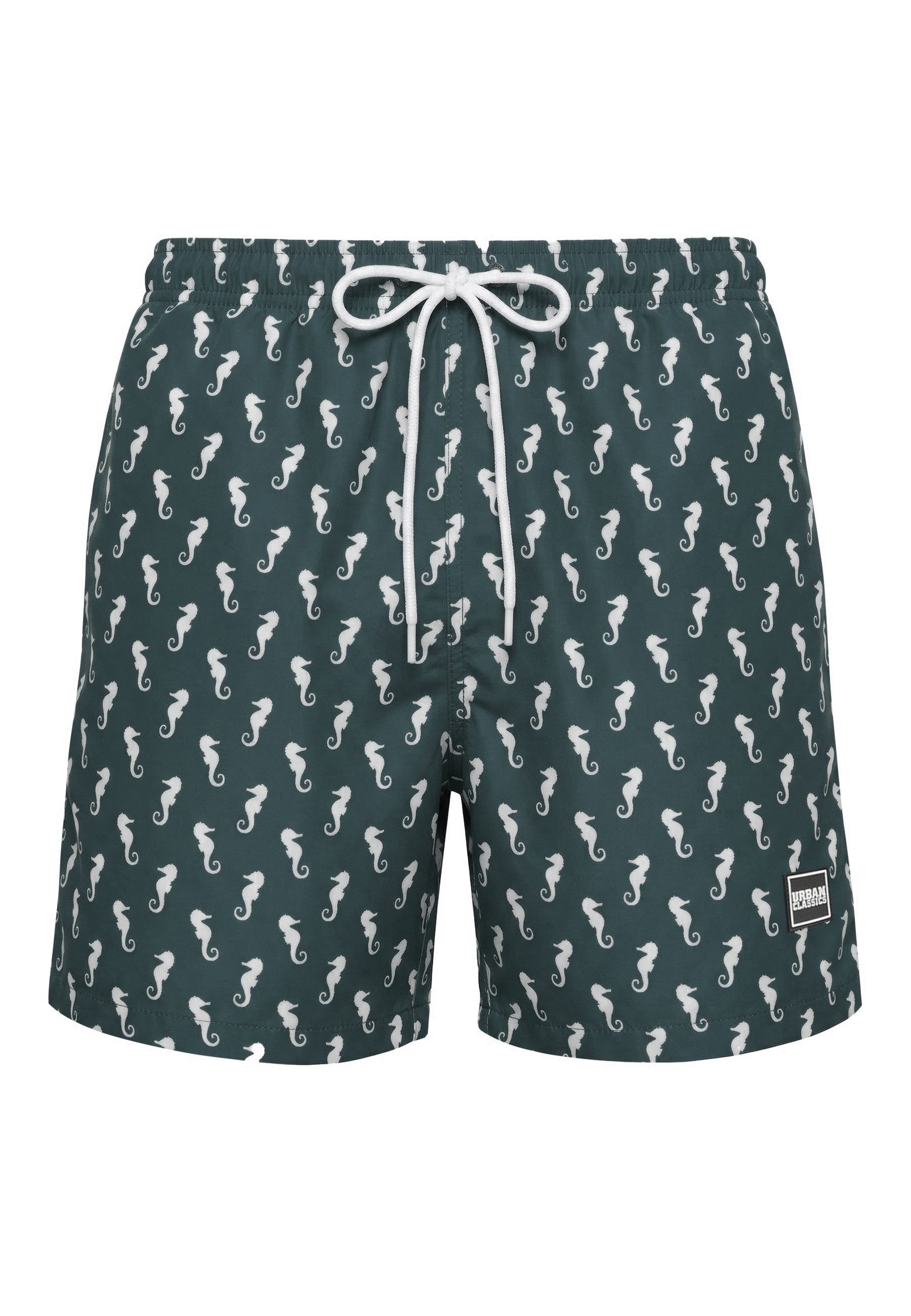 URBAN CLASSICS Badeshorts Urban Classics Herren Pattern Swim Shorts günstig online kaufen