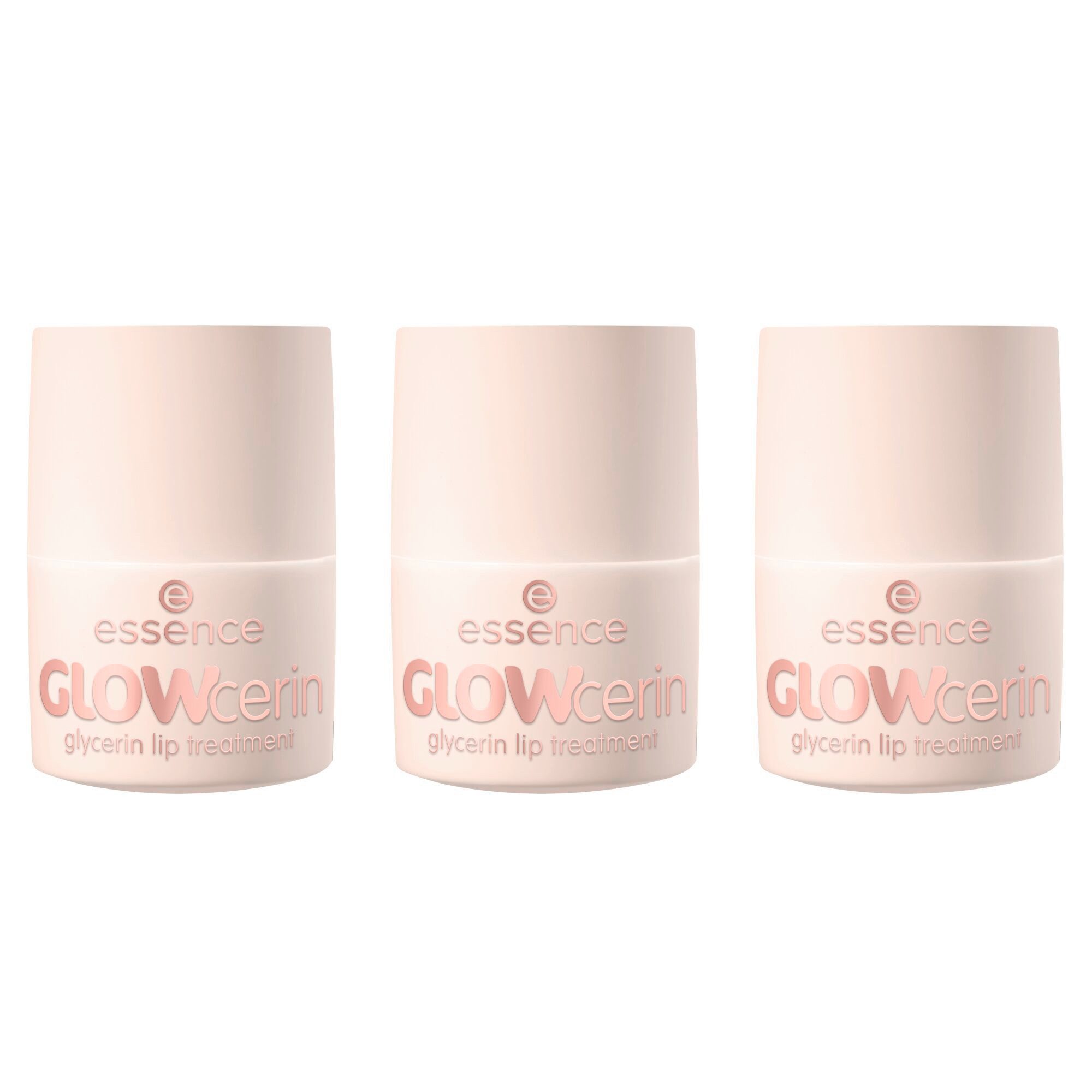 Essence Lippenmaske GLOWcerin glycerin lip treatment, 3-tlg.