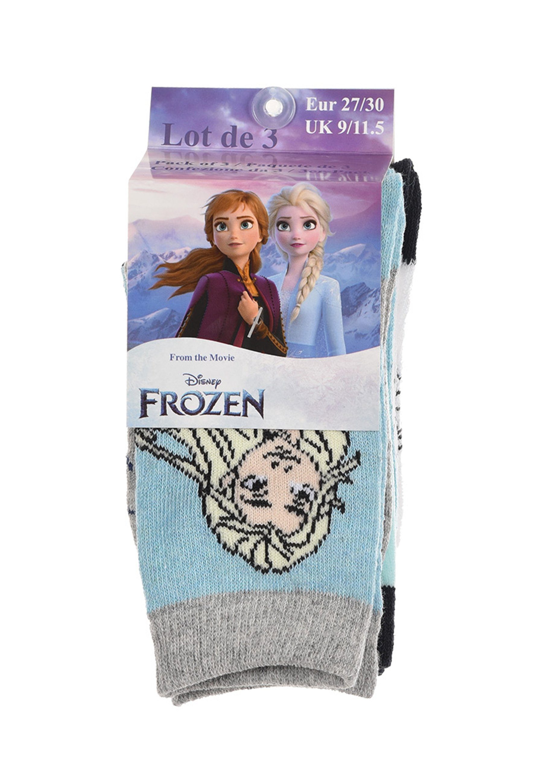 & Elsa Frozen Mädchen Strümpfe Kinder Eiskönigin Socken Socken Disney Anna