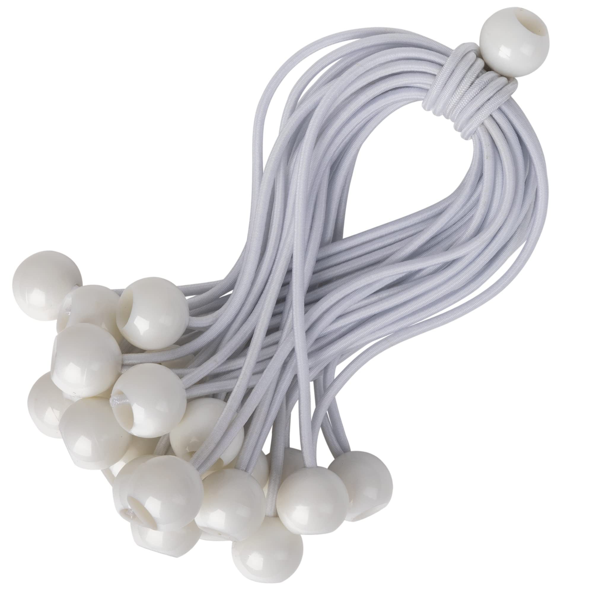 PRETEX Spanngurt Spanngummis für Планирование und Zelte - Set 25 Stück x 23cm (25-St)