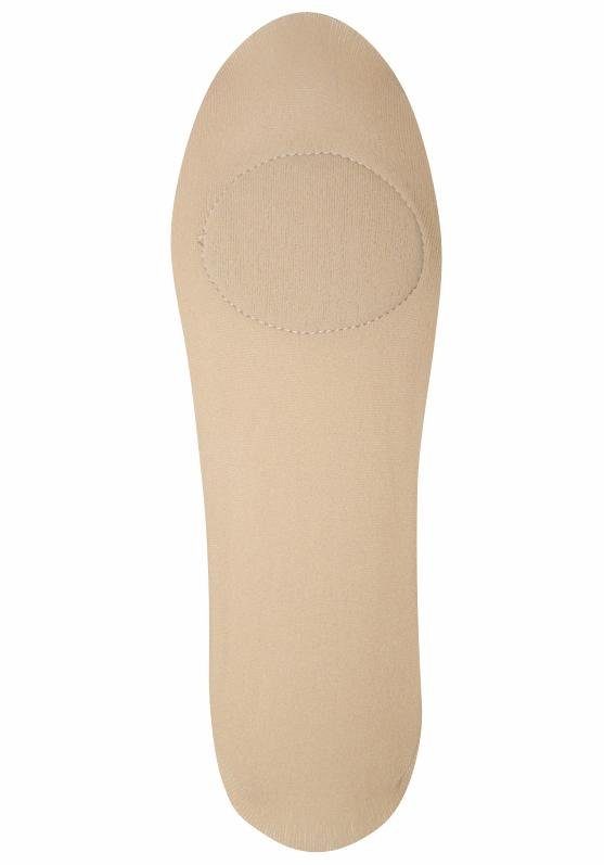 Vivance by Lascana Füßlinge Ultra Low Cut Füßlinge Unsichtbare Socken mit Pad für High Heels (Set, 2-Paar) mit Ballenpolster für Loafer, Ballerina – Bild 3 von 5