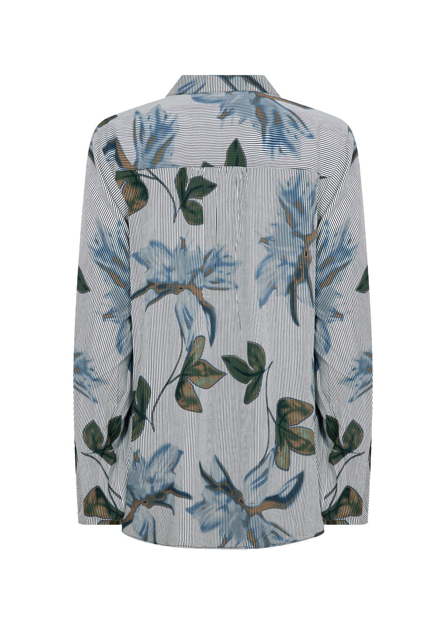 soyaconcept Hemdbluse - SC-GINA 2 - Damen Bluse - Langarmbluse Damen mit Blumenprint