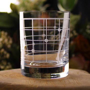 Bohemia Crystal Schnapsglas Barline, Kristallglas, veredelt mit Gravur, 6-teilig, Inhalt 60 ml, Schnapsglas-Set