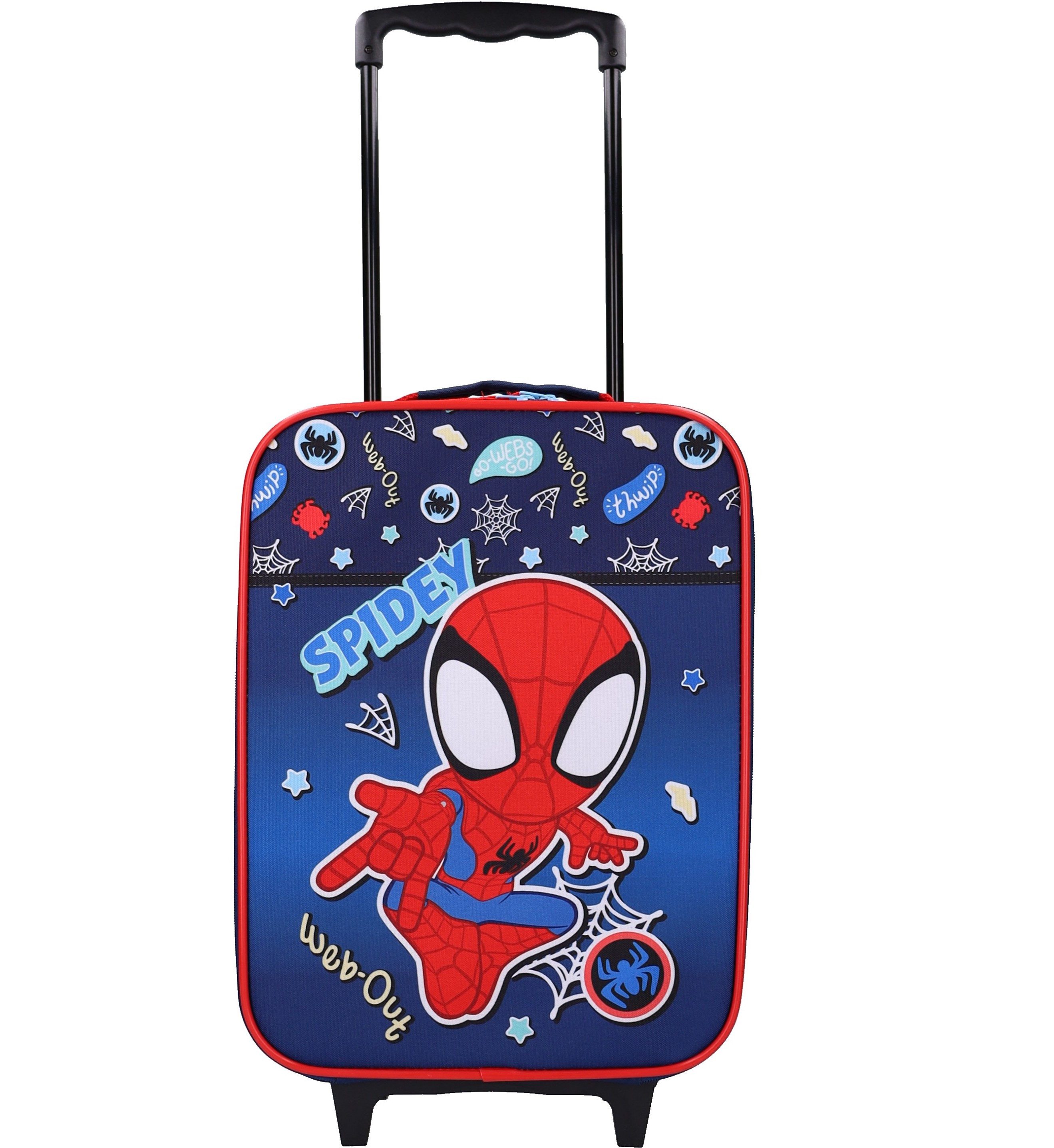 Spiderman Kinderkoffer Spidey Trolley Koffer Kindertrolley 12 L, Leicht – Bild 5 von 5