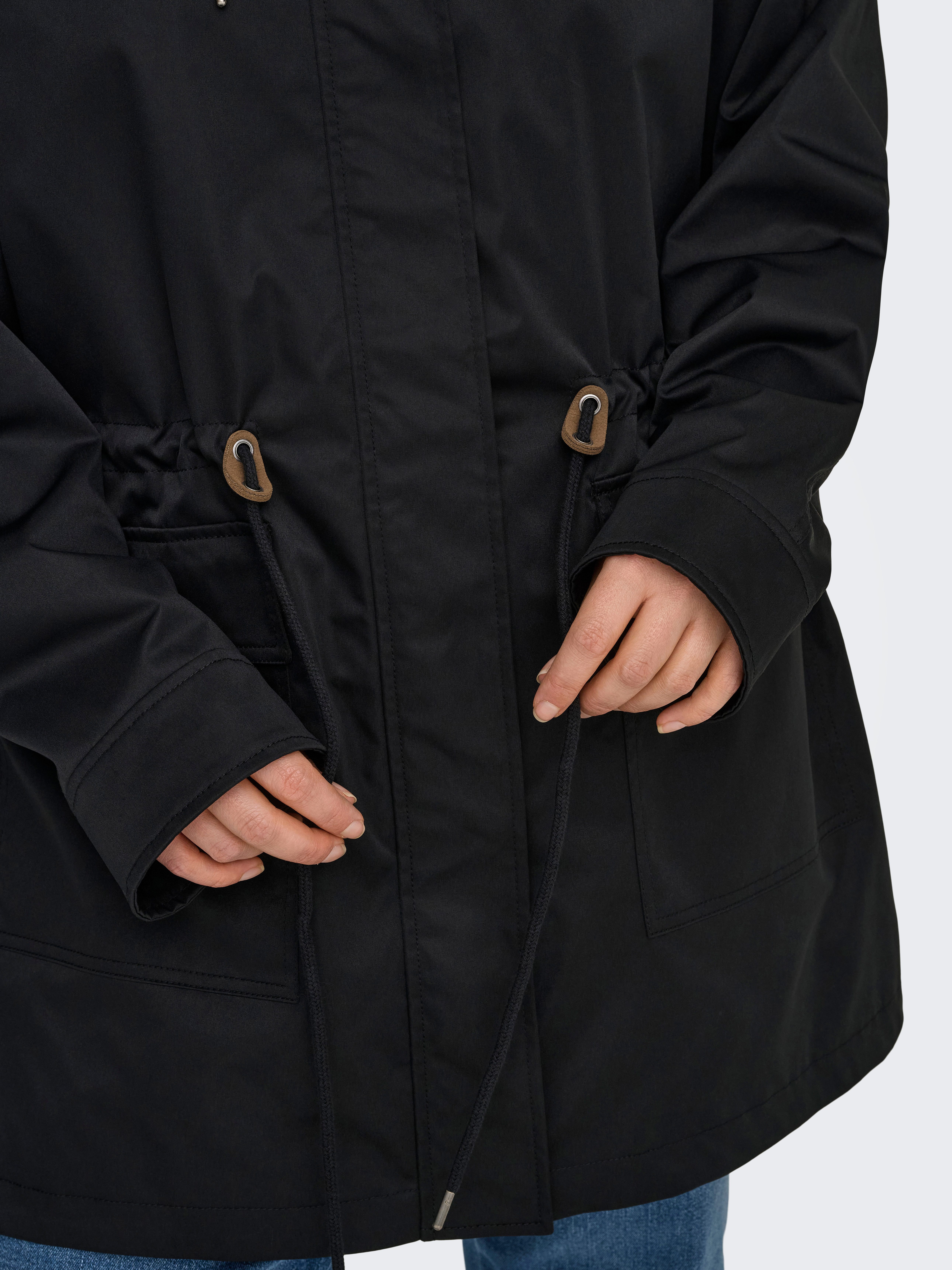 ONLY CARMAKOMA Regenmantel CARLOUISE PARKA LIFE OTW NOOS