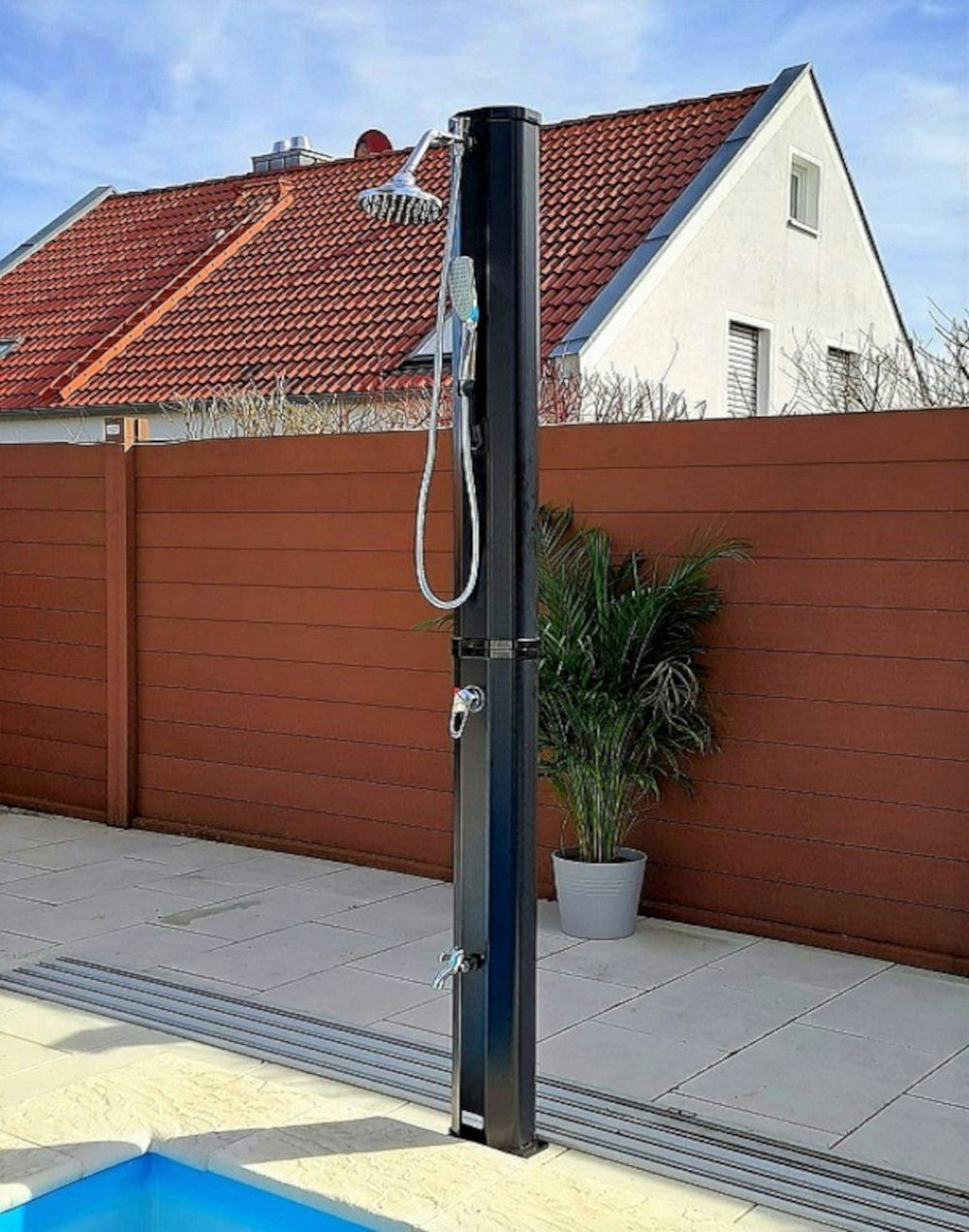 BruKa Gartendusche Solardusche CARIBIC LUXURY Pooldusche günstig online kaufen