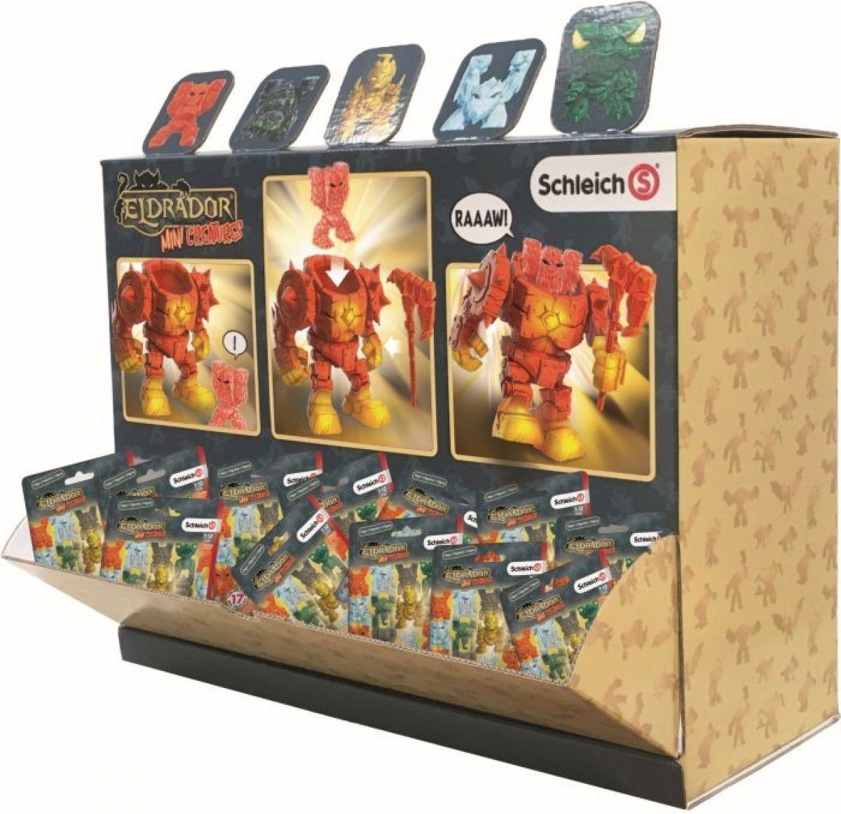 SCHLEICH Eldrador Mini Creatures Serie 2: Display Completo Con 46 Bustine, Figure A Sorpresa Per Bambini (7-12 Anni)