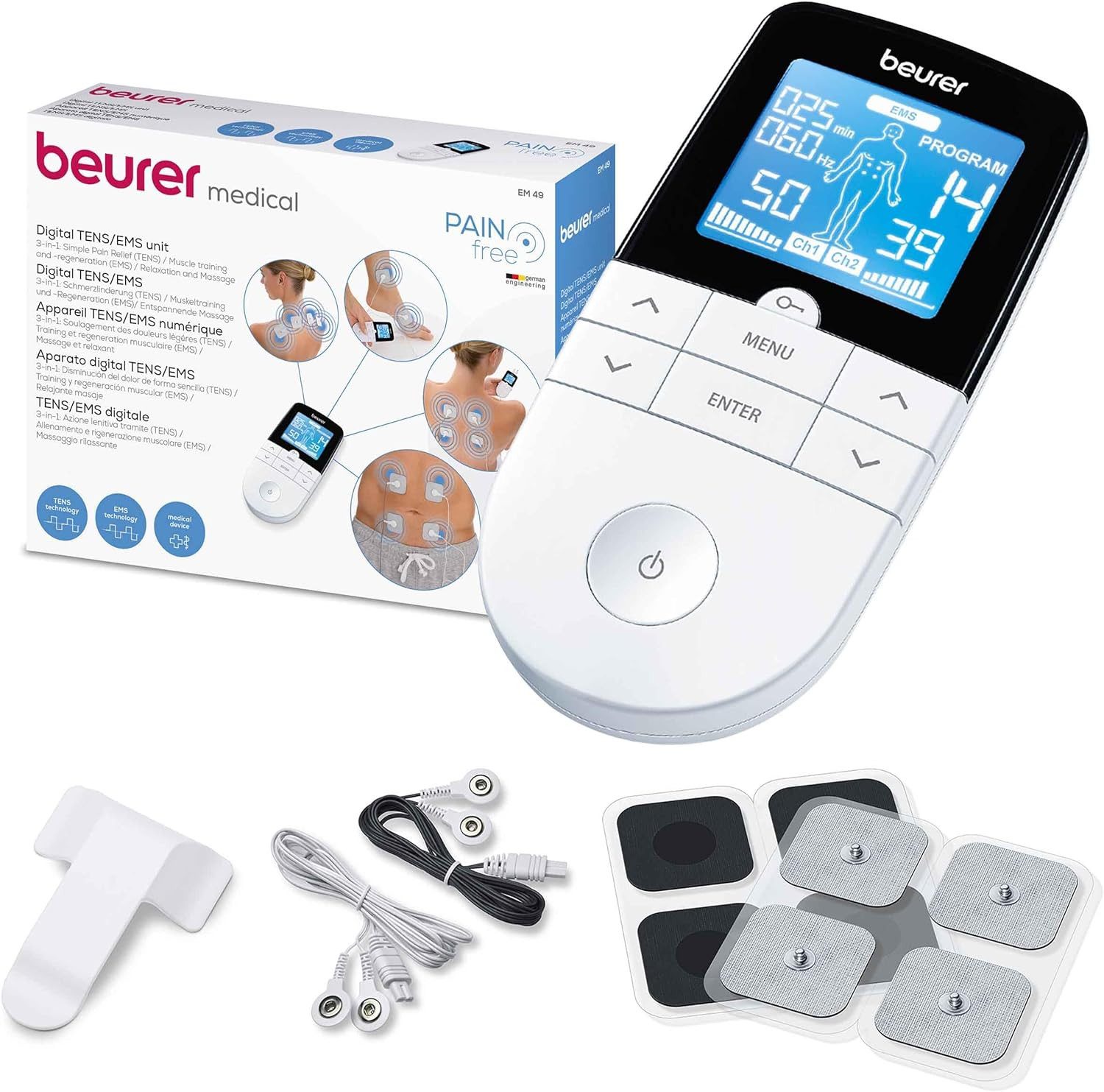 Massagegerät EM 49 Digital TENS/EMS