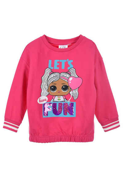 LOL Surprise Sweatshirt »Kinder Mädchen Wende-Pailletten Pullover Sweatshirt«