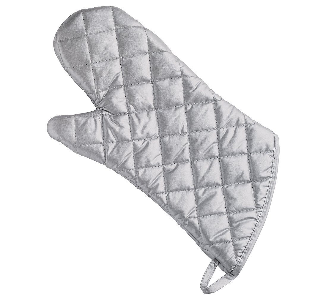 Topfhandschuhe KÜCHENPROFI Textil Backhandschuh Apollo in Grau