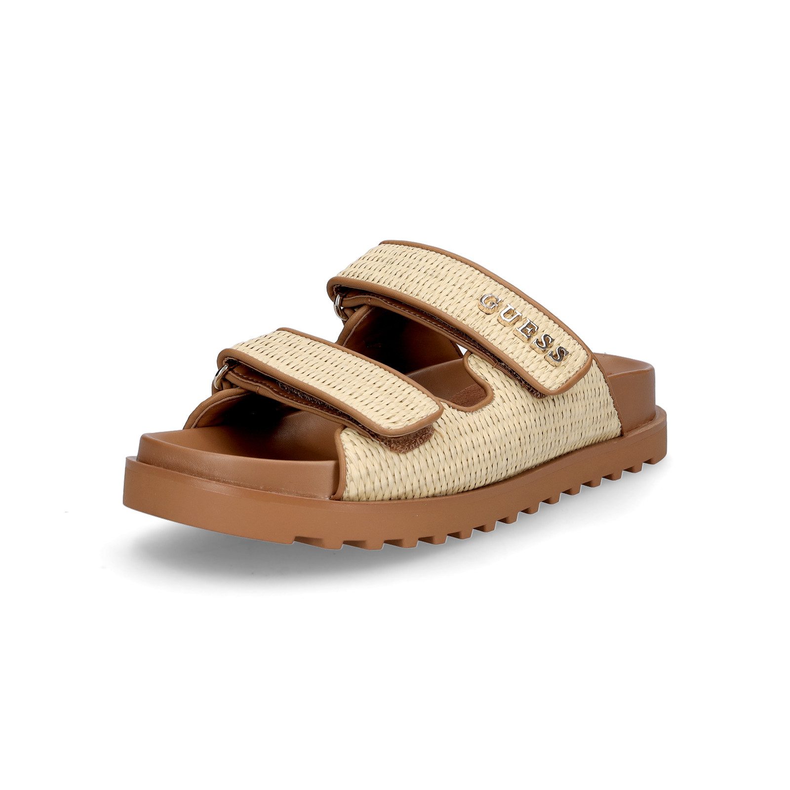 Guess Guess Damen Pantolette Fadelize beige Pantolette günstig online kaufen