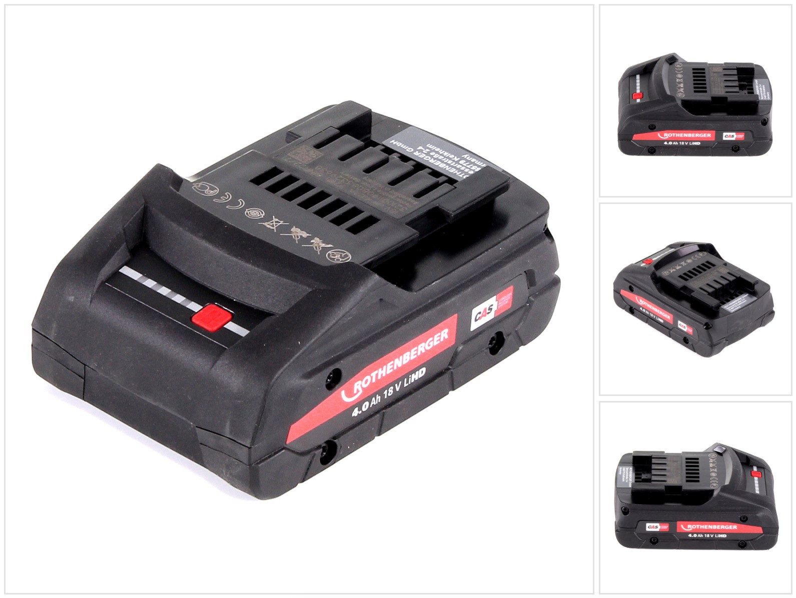 Rothenberger RO BP18/4 Li-HD Akku - 18V / 4,0 Ah (1000002548) Akkupacks