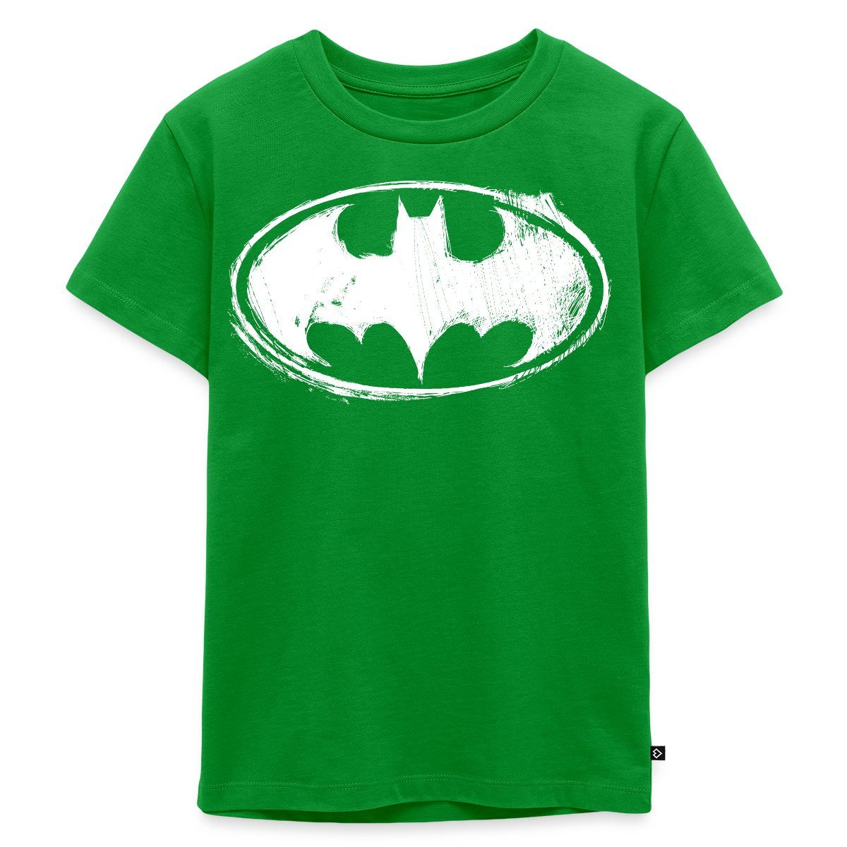 T-Shirt DC Comics Batman Logo Gezeichnet Kinder Premium T-Shirt