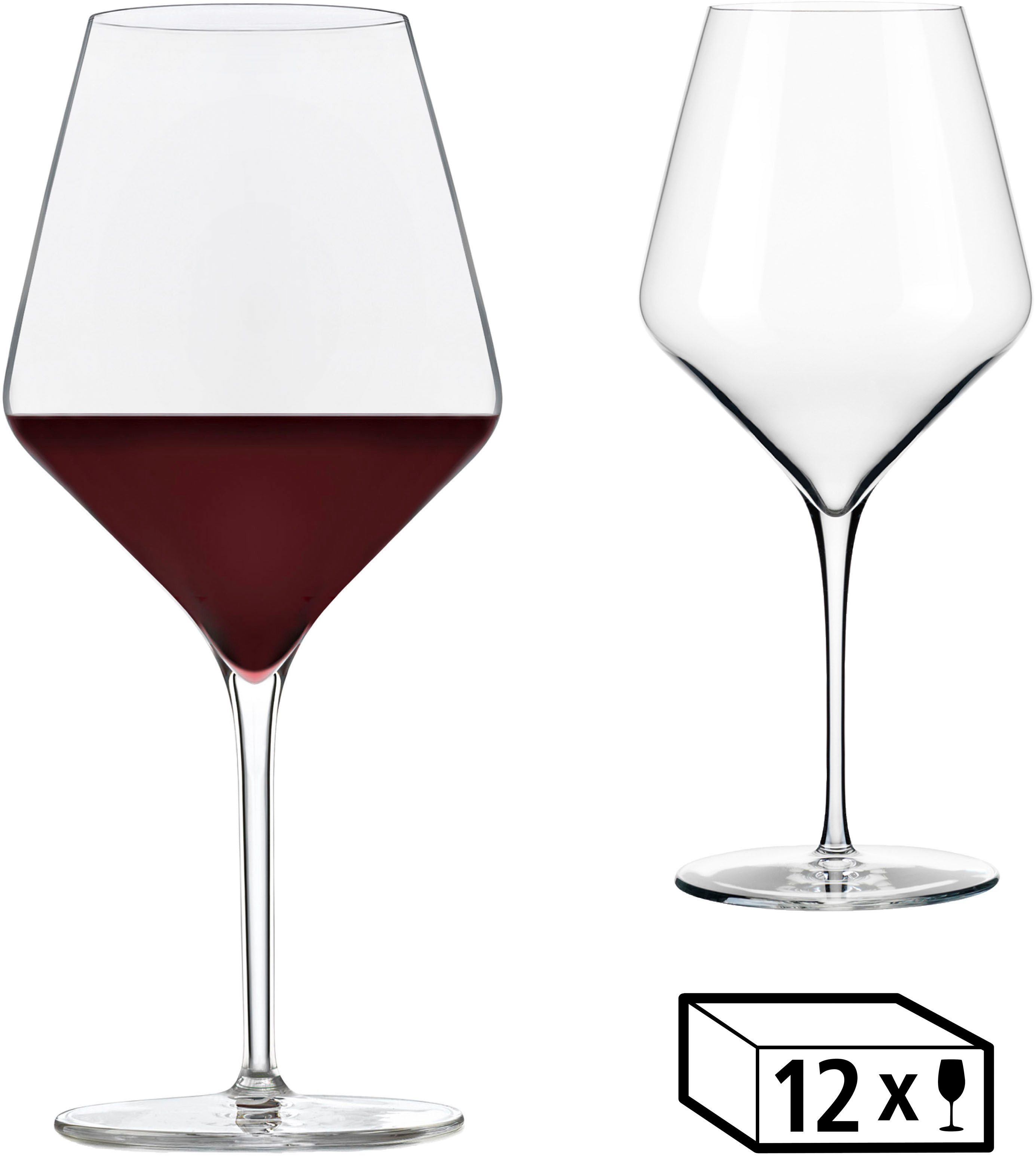 Weinglas Libbey Gläser-Set -PRISM-, 12er Set