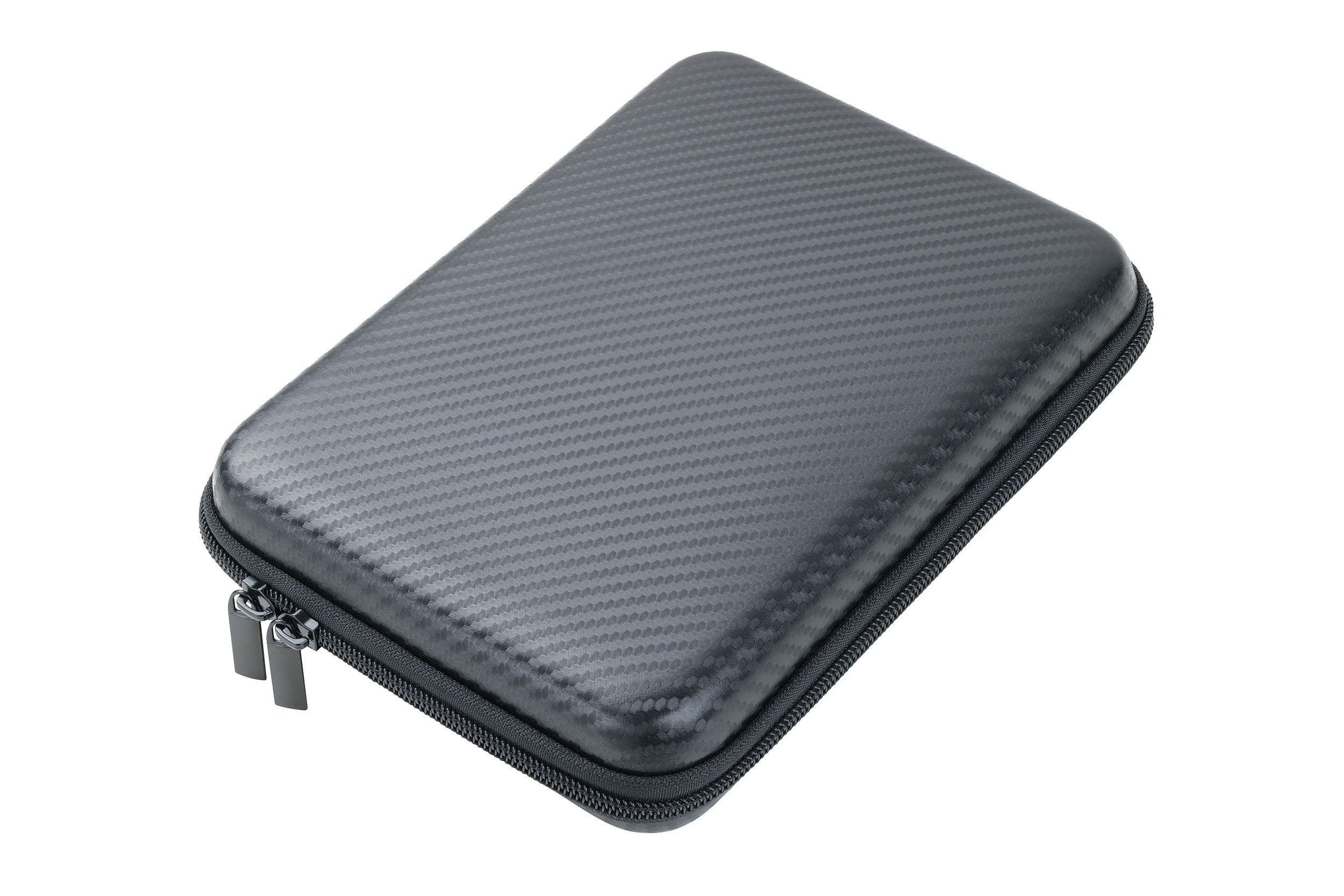 TROIKA Organizer TRAVEL CASE Etui Hardcase – Kabeltasche & Zubehörtasche mit Fächern (1 St., in verschiednen Farben), Elastikband‑Schlaufen für Elektronik & Reisebedarf, Reiseorganizer