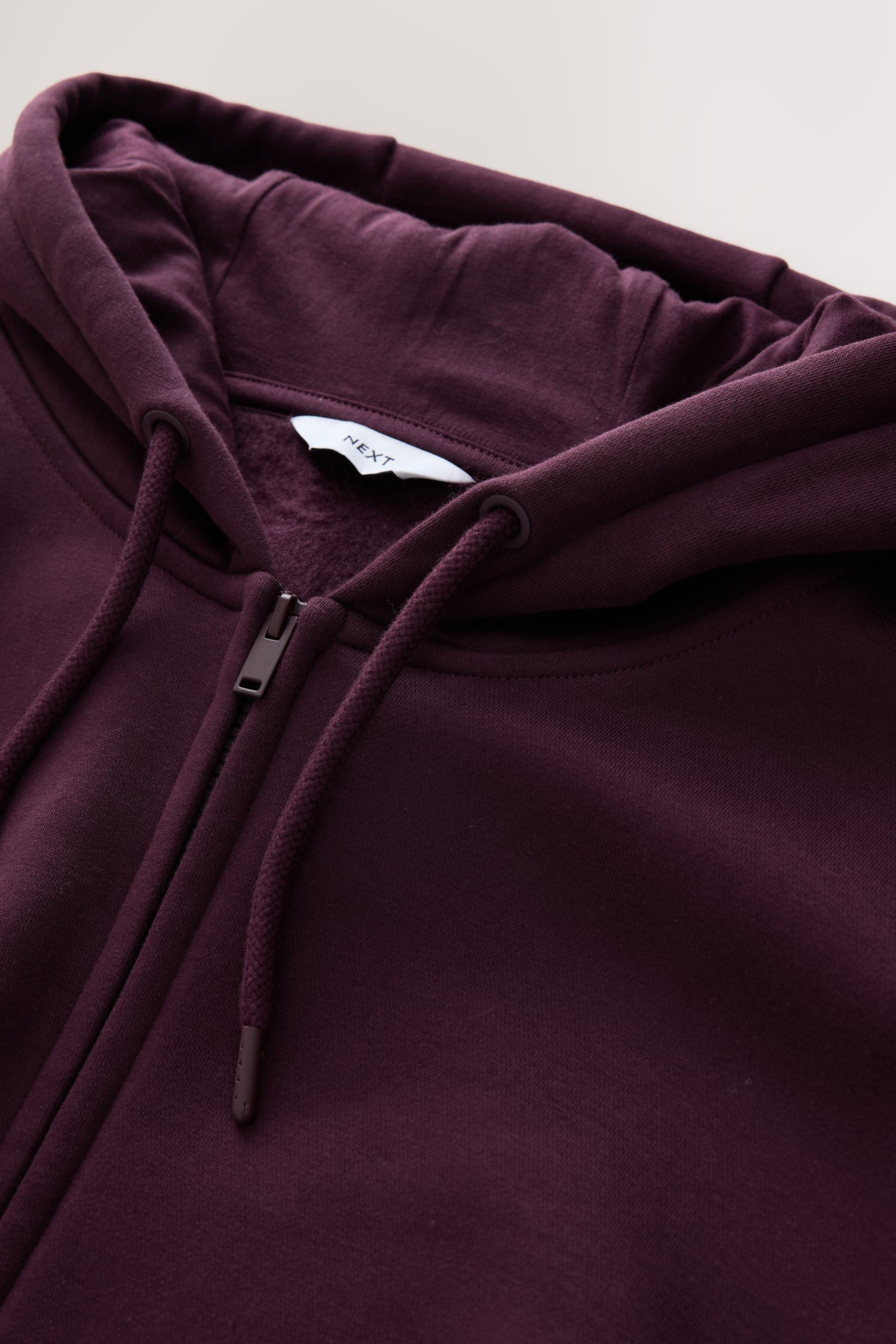 Next Kapuzenpullover Schweres Jersey-Hoodie mit Reißverschlus (1-tlg)