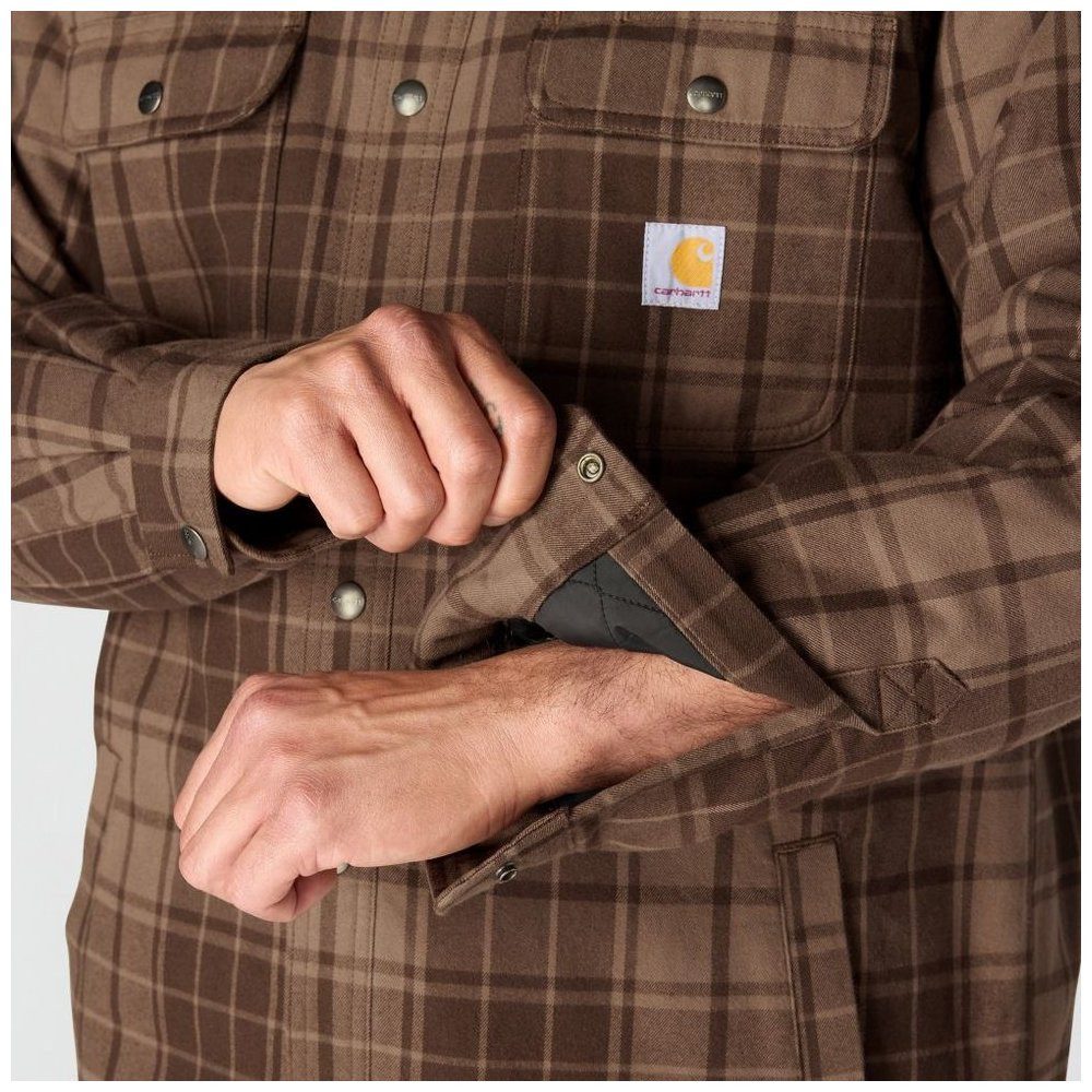 Carhartt Kurzjacke Hubbard Plaid Shirt – Bild 2 von 5