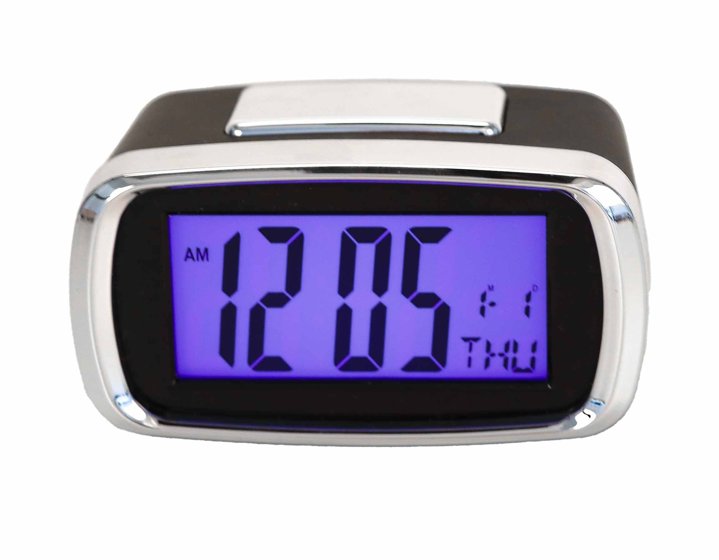 Grundig Wecker Wecker mit Kalender Anzeige Digitaler Wecker beleuchtet